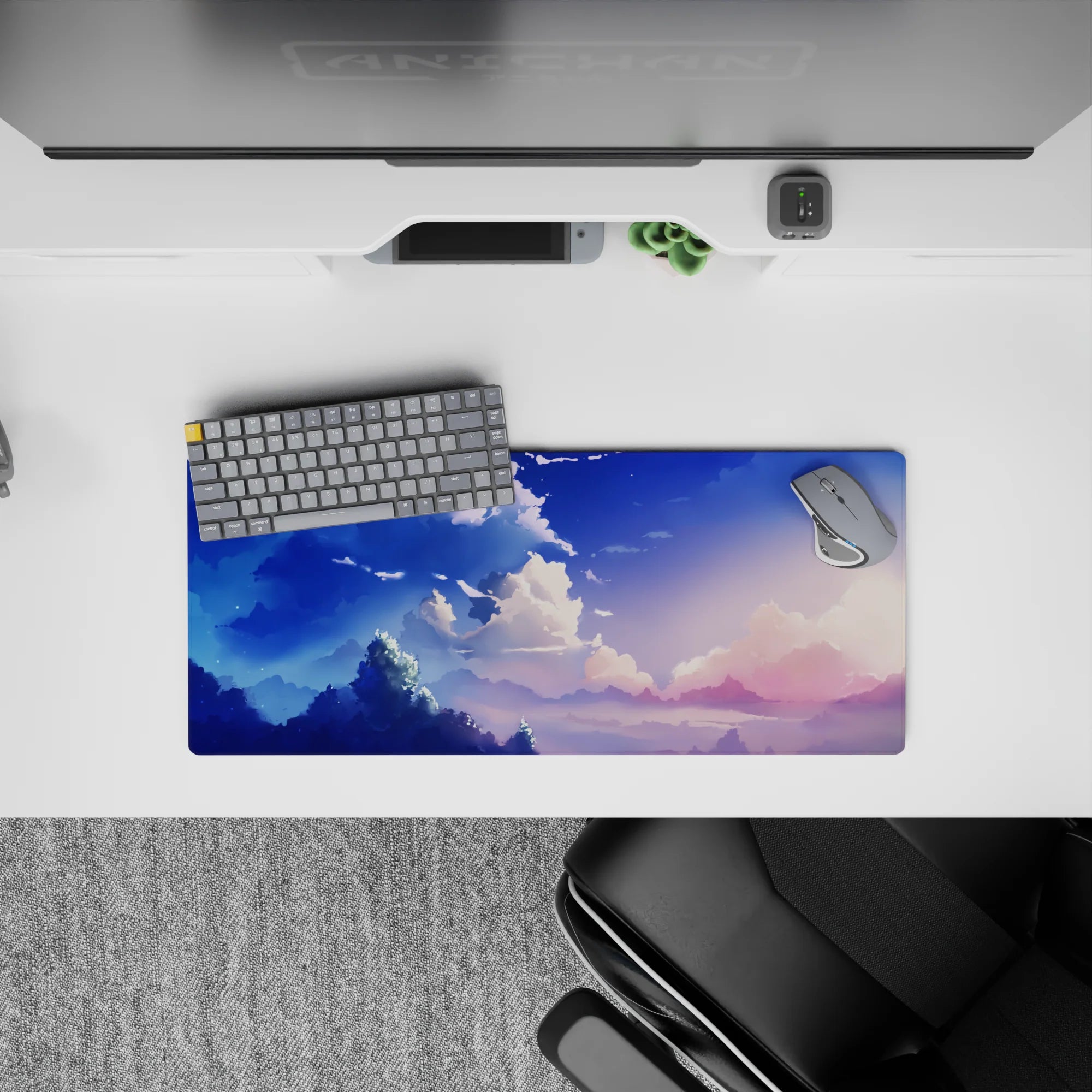 Fantasy Landscapes Deskmat | Mousepad | Deskpad - Dawn&#39;s Tranquility