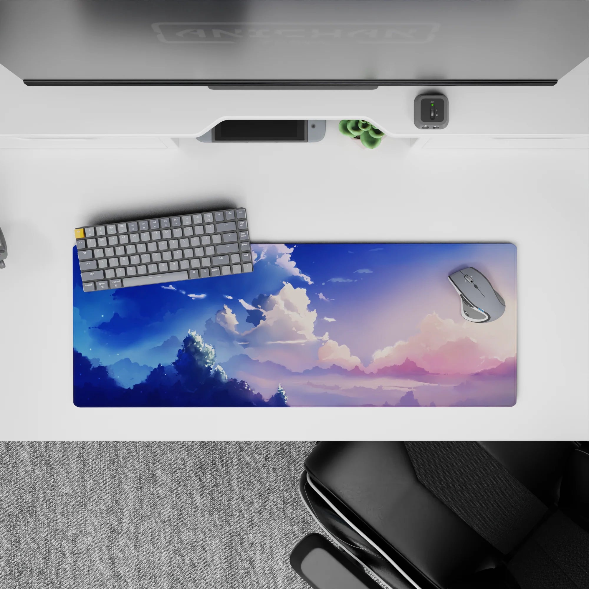 Fantasy Landscapes Deskmat | Mousepad | Deskpad - Dawn&#39;s Tranquility