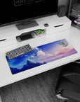 Fantasy Landscapes Deskmat | Mousepad | Deskpad - Dawn's Tranquility