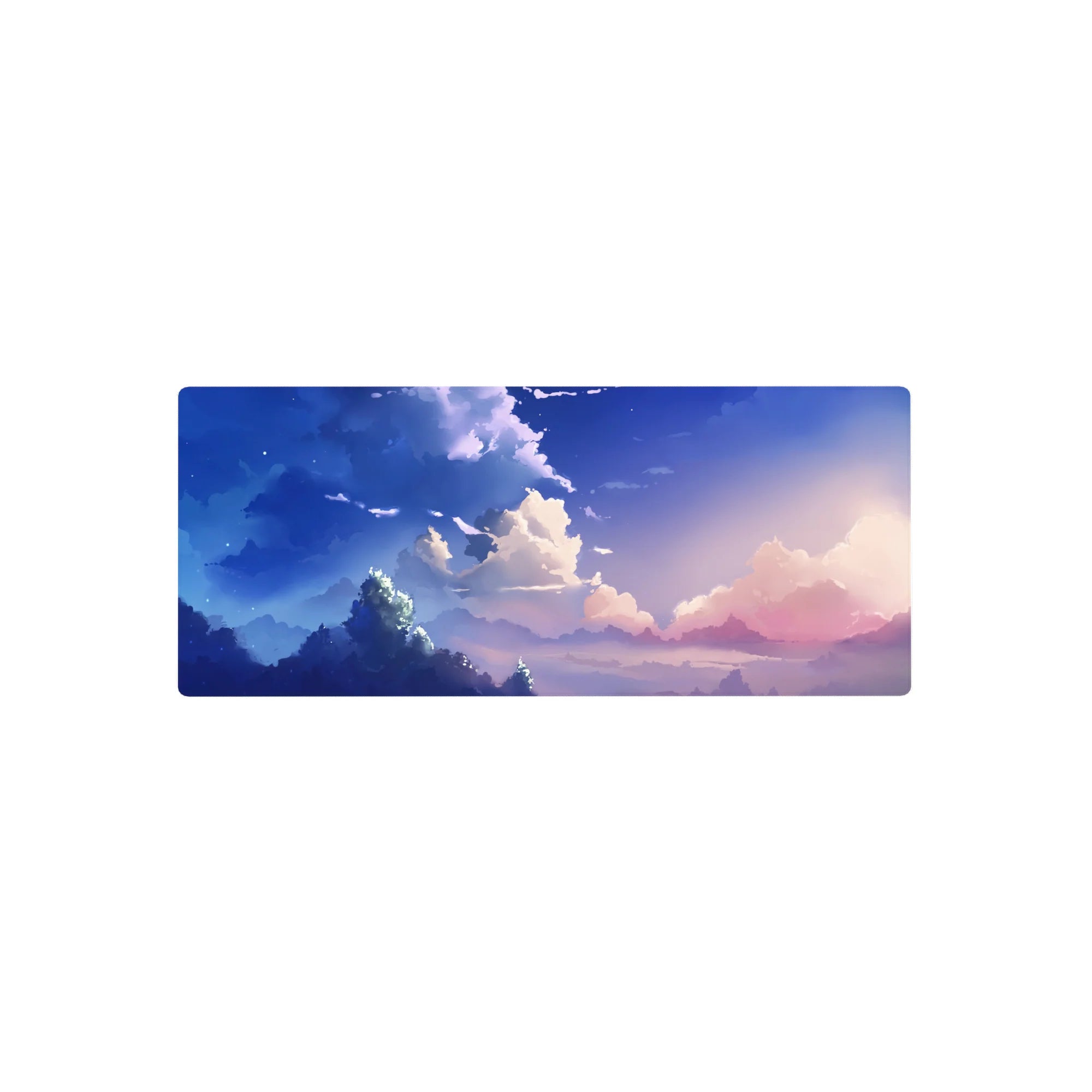 Fantasy Landscapes Deskmat | Mousepad | Deskpad - Dawn&#39;s Tranquility