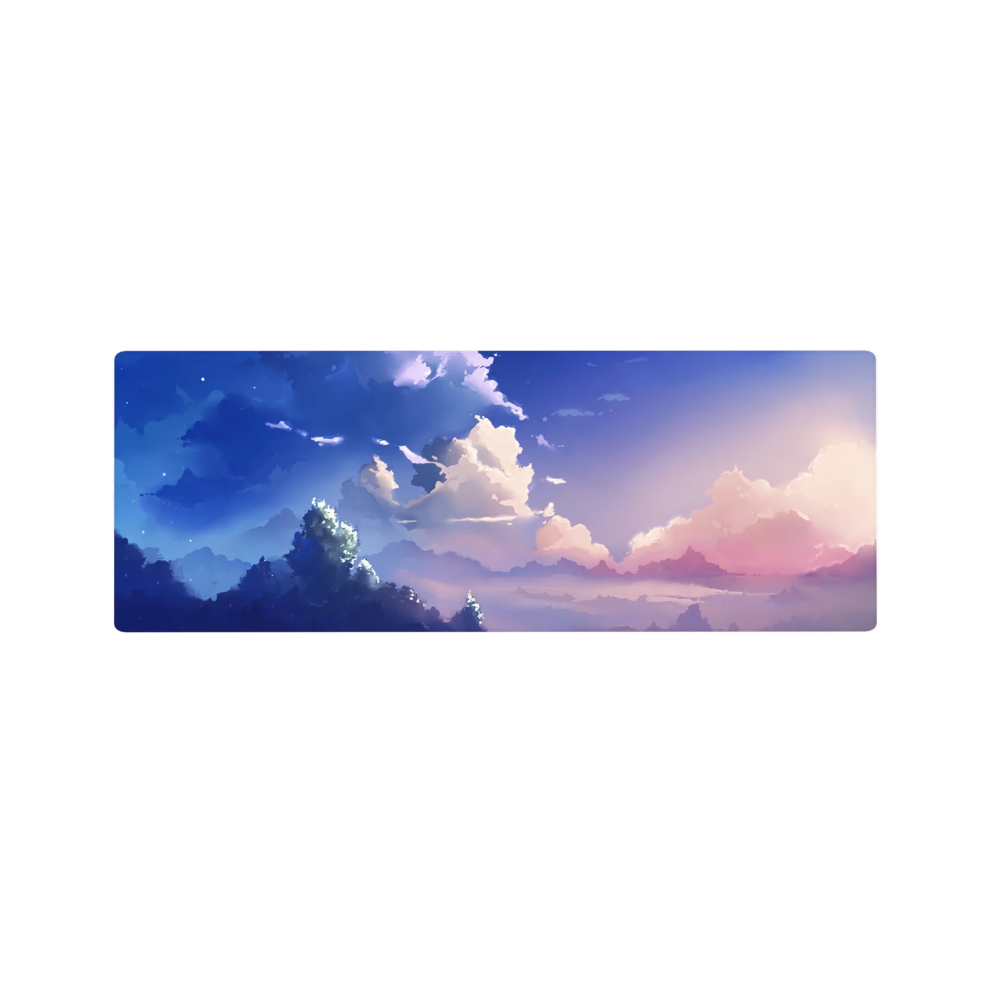 Fantasy Landscapes Deskmat | Mousepad | Deskpad - Dawn&#39;s Tranquility