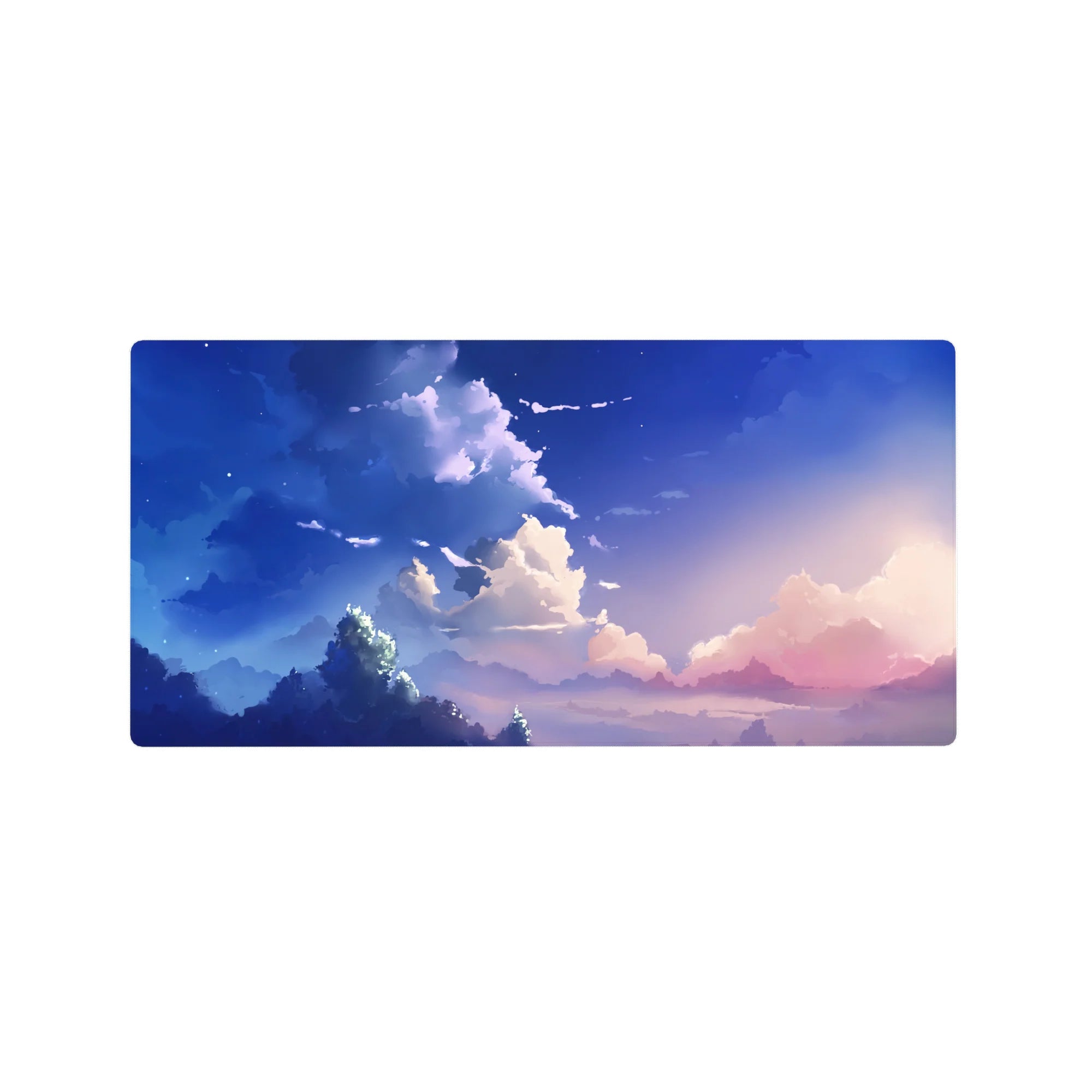 Fantasy Landscapes Deskmat | Mousepad | Deskpad - Dawn&#39;s Tranquility