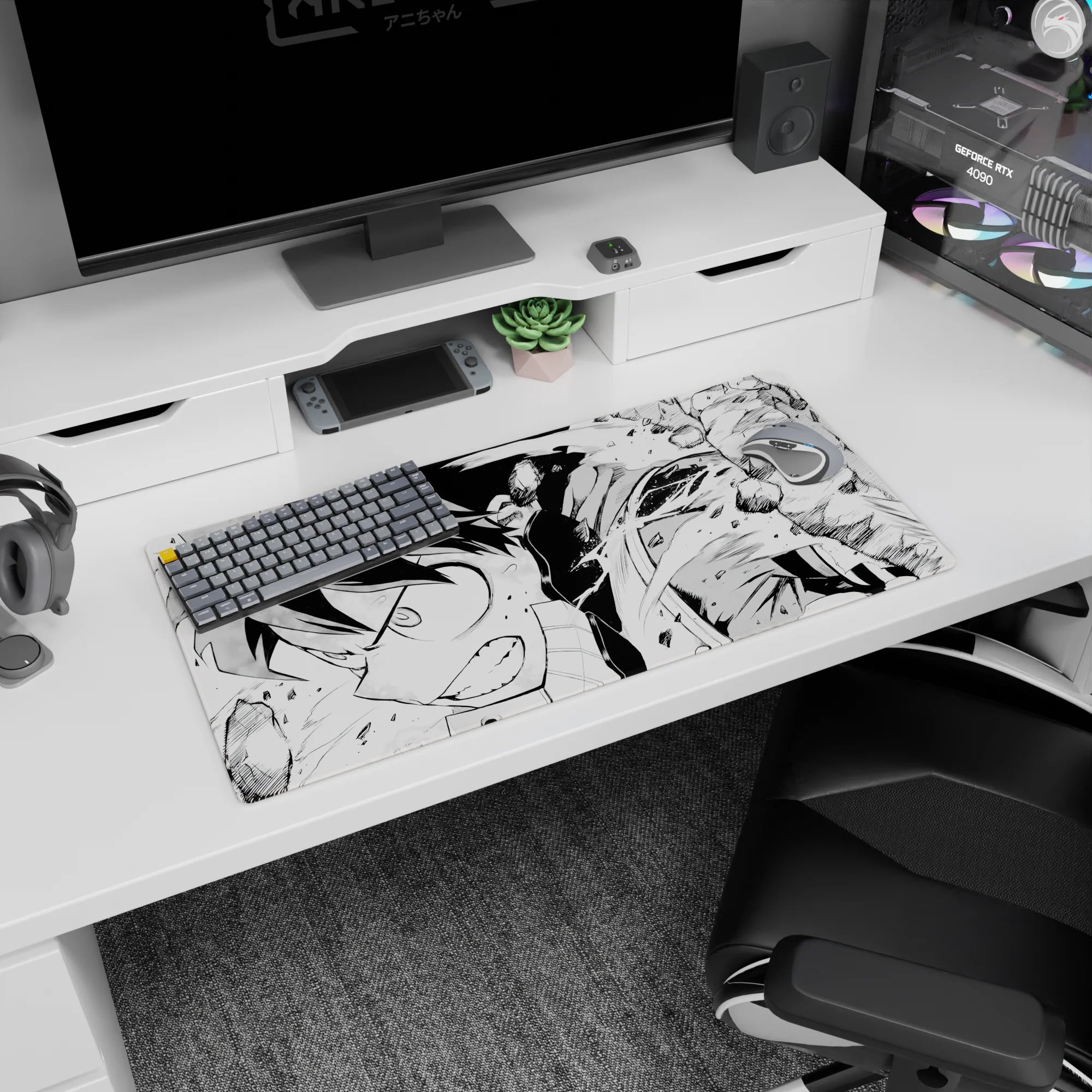 My Hero Academia Deskmat | Mousepad | Deskpad - Grit of the Hero - AniChan