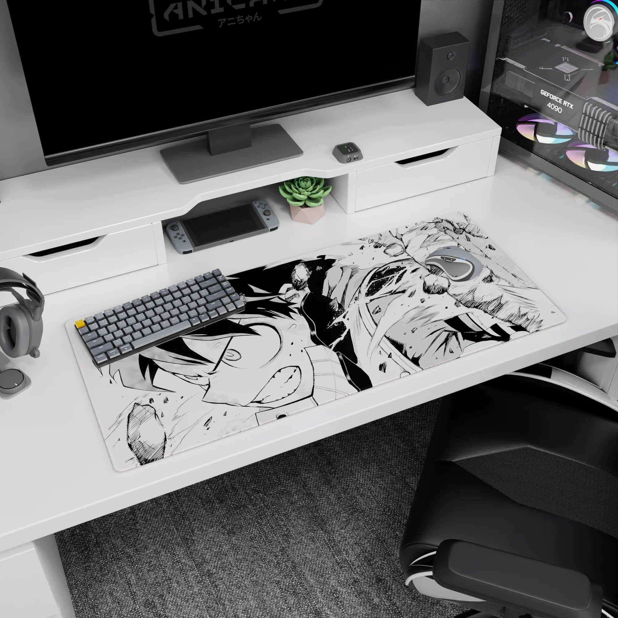 My Hero Academia Deskmat | Mousepad | Deskpad - Grit of the Hero - AniChan