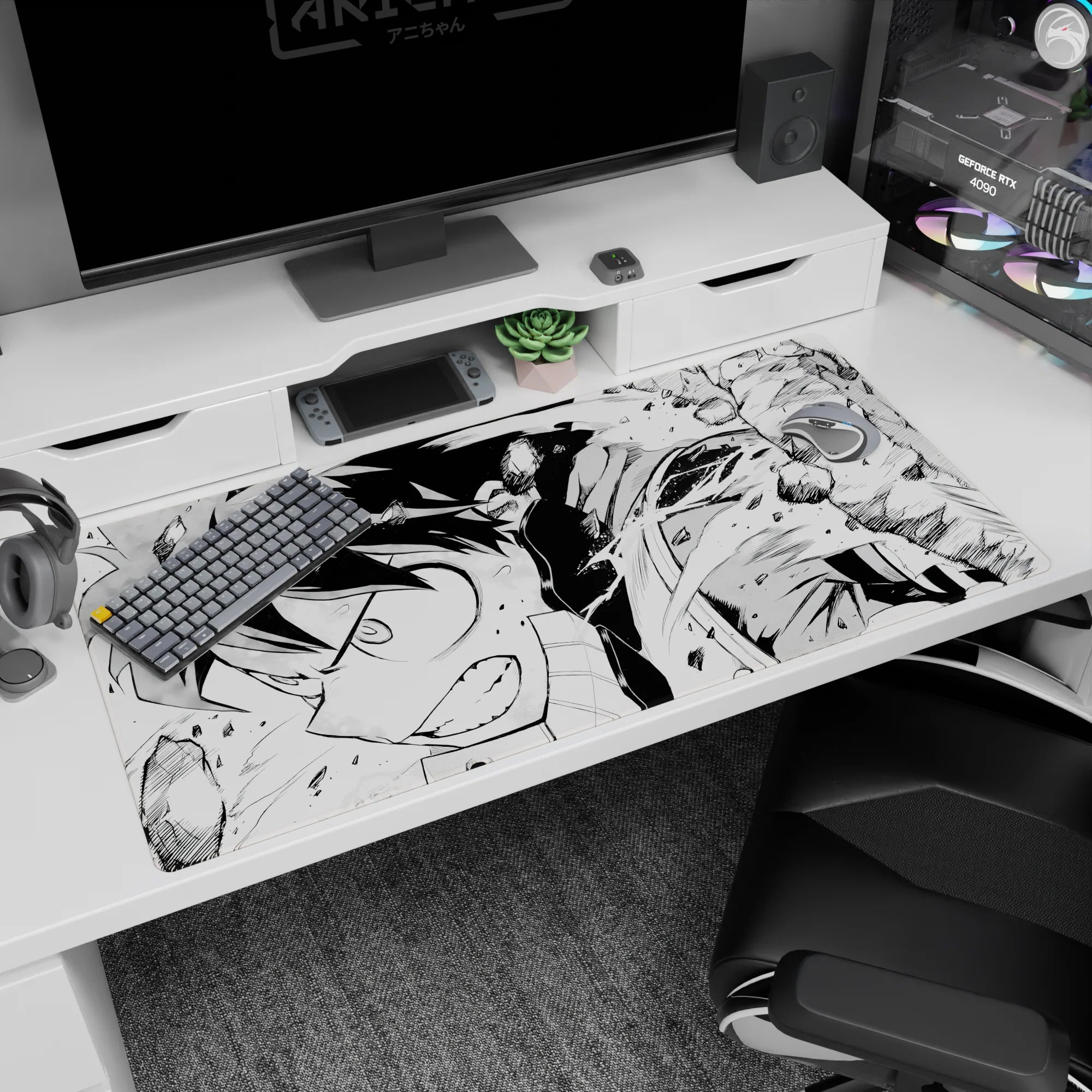 My Hero Academia Deskmat | Mousepad | Deskpad - Grit of the Hero - AniChan