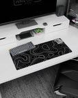 Topographic (Topo) Deskmat | Mousepad | Deskpad - Contour Grid - AniChan