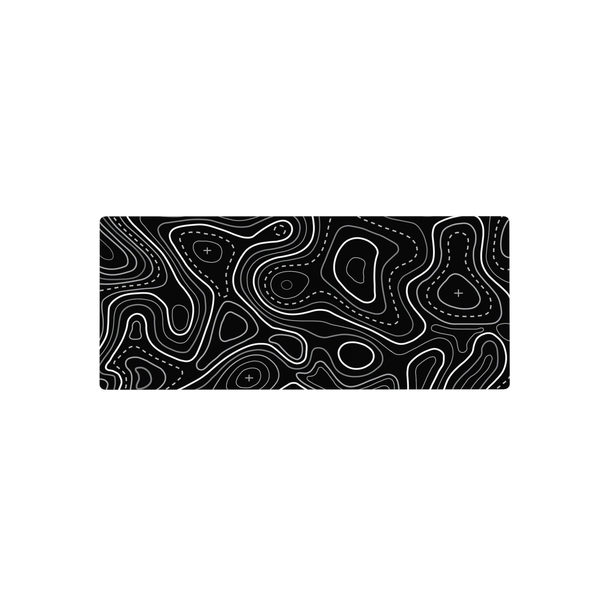 Topographic (Topo) Deskmat | Mousepad | Deskpad - Contour Grid - AniChan