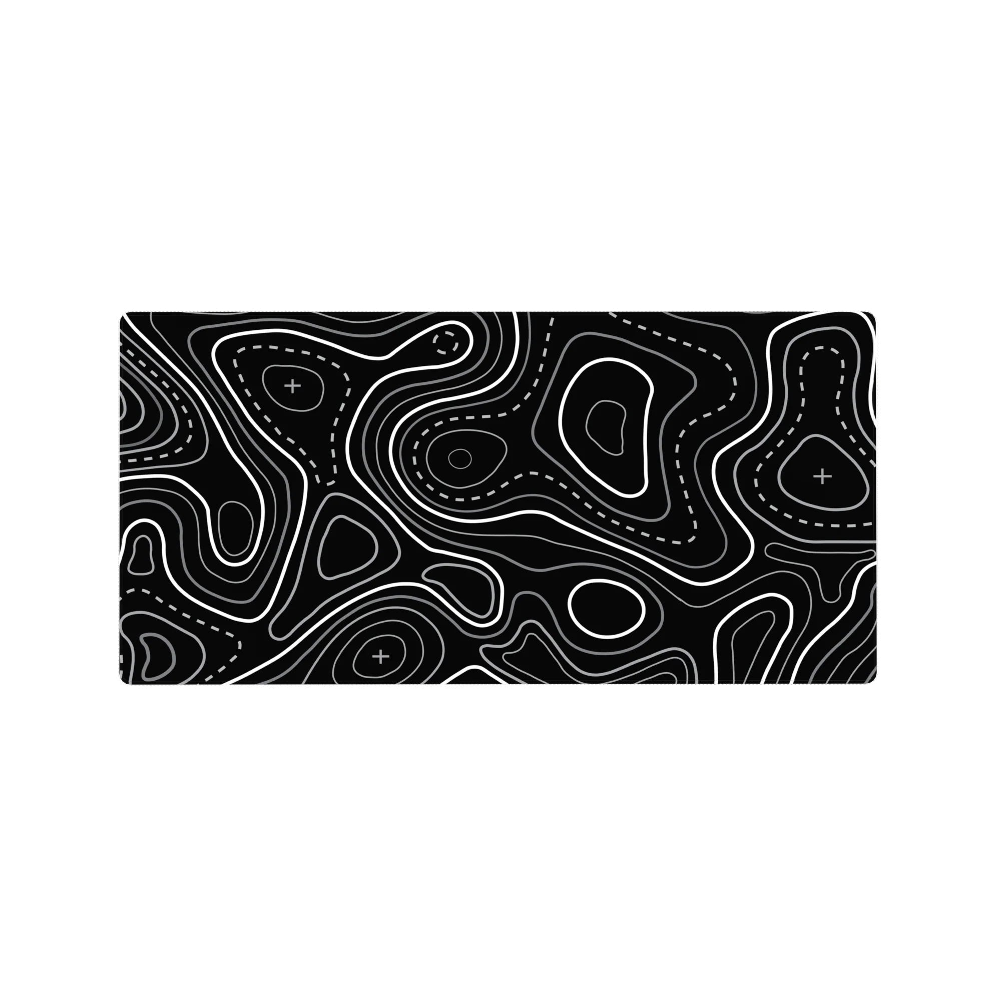 Topographic (Topo) Deskmat | Mousepad | Deskpad - Contour Grid - AniChan