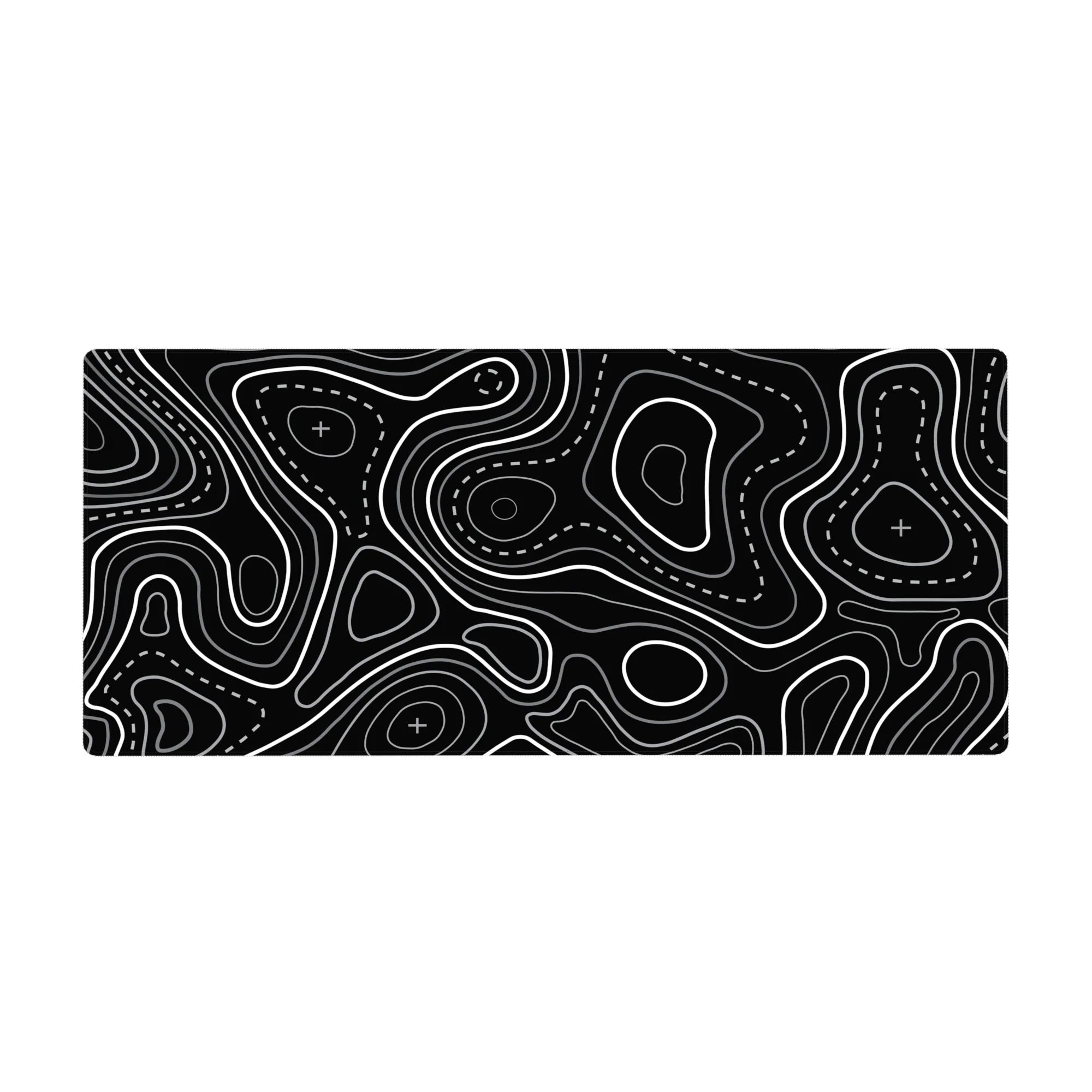 Topographic (Topo) Deskmat | Mousepad | Deskpad - Contour Grid - AniChan