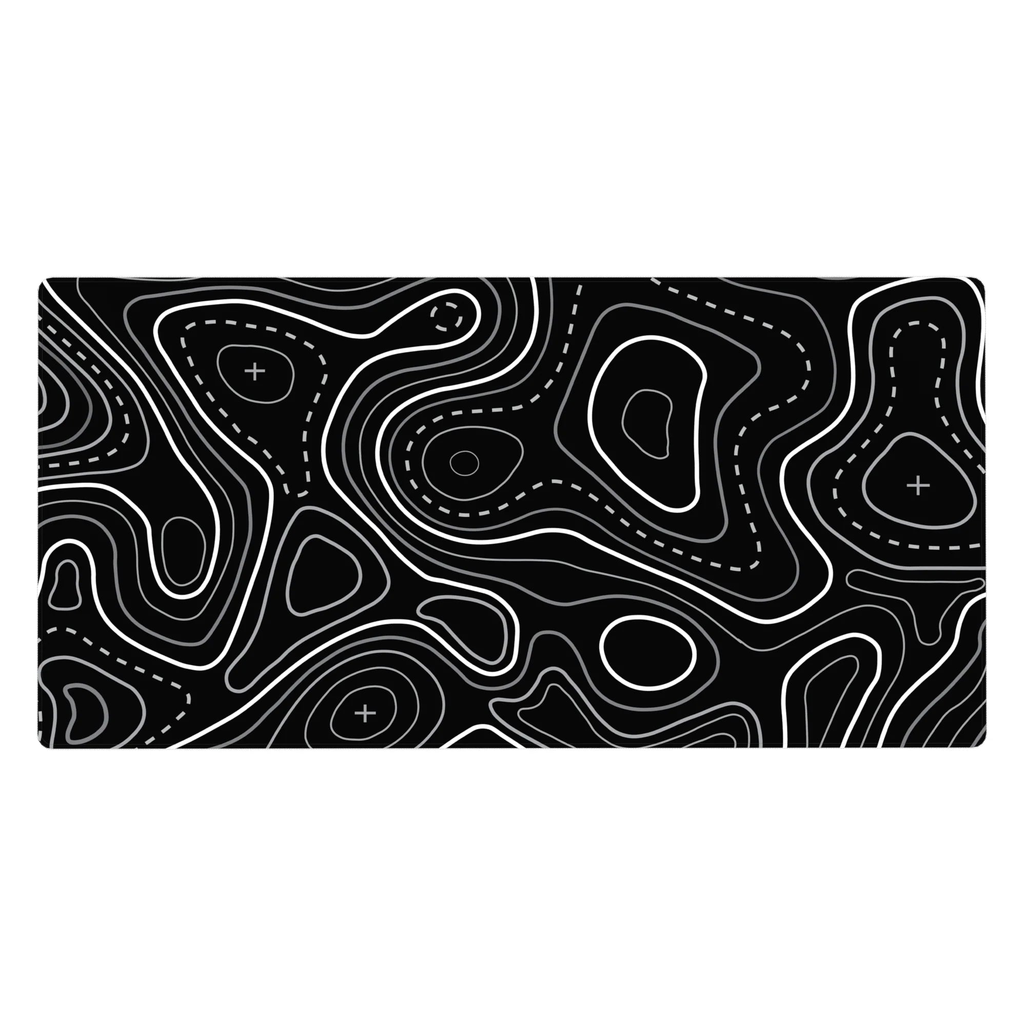 Topographic (Topo) Deskmat | Mousepad | Deskpad - Contour Grid - AniChan