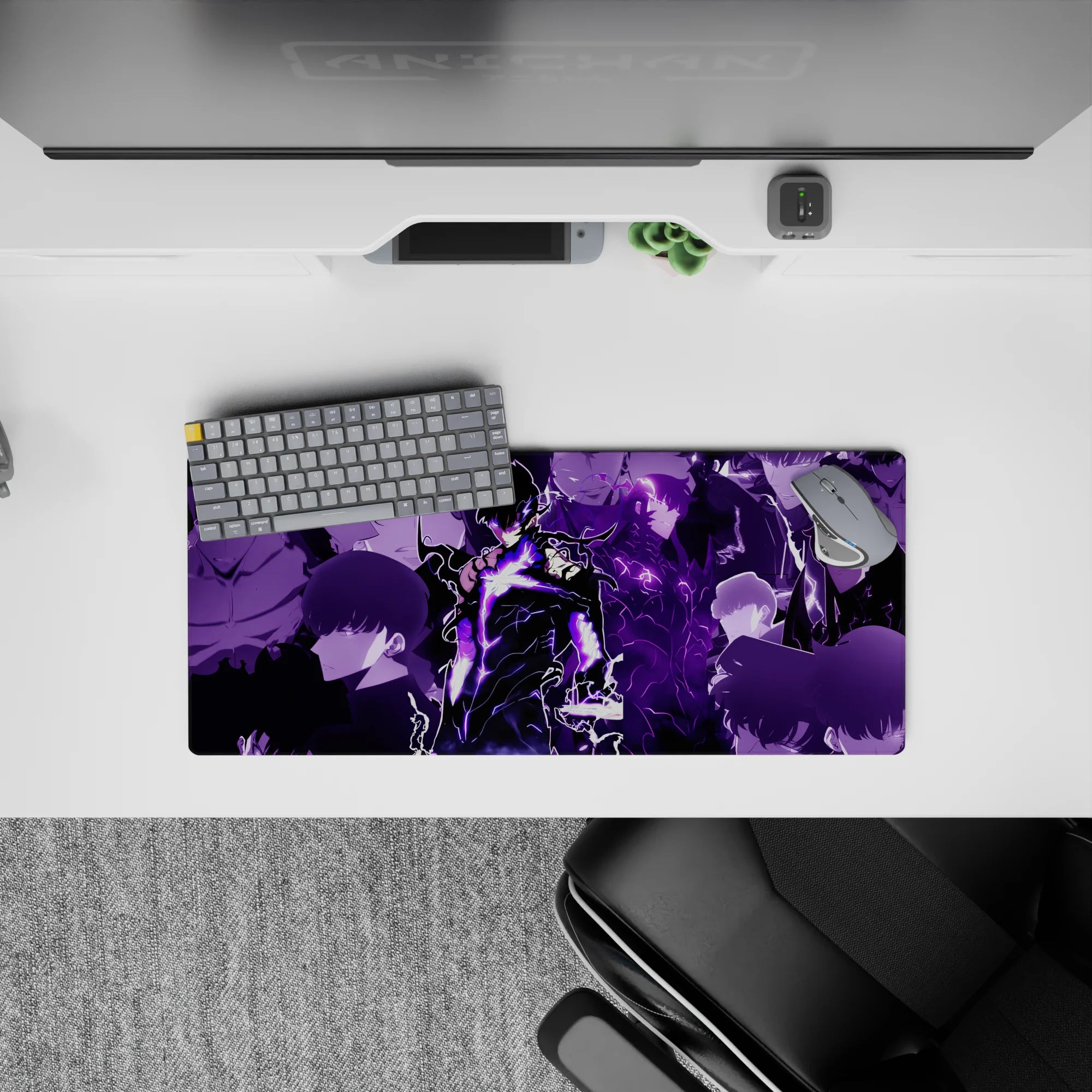 Solo Leveling Deskmat | Mousepad | Deskpad - Shadow Form Evolution