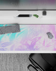 Abstract Deskmat | Mousepad | Deskpad - Iridescent Bliss - AniChan