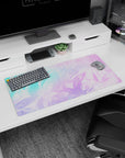 Abstract Deskmat | Mousepad | Deskpad - Iridescent Bliss - AniChan