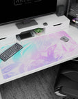 Abstract Deskmat | Mousepad | Deskpad - Iridescent Bliss - AniChan