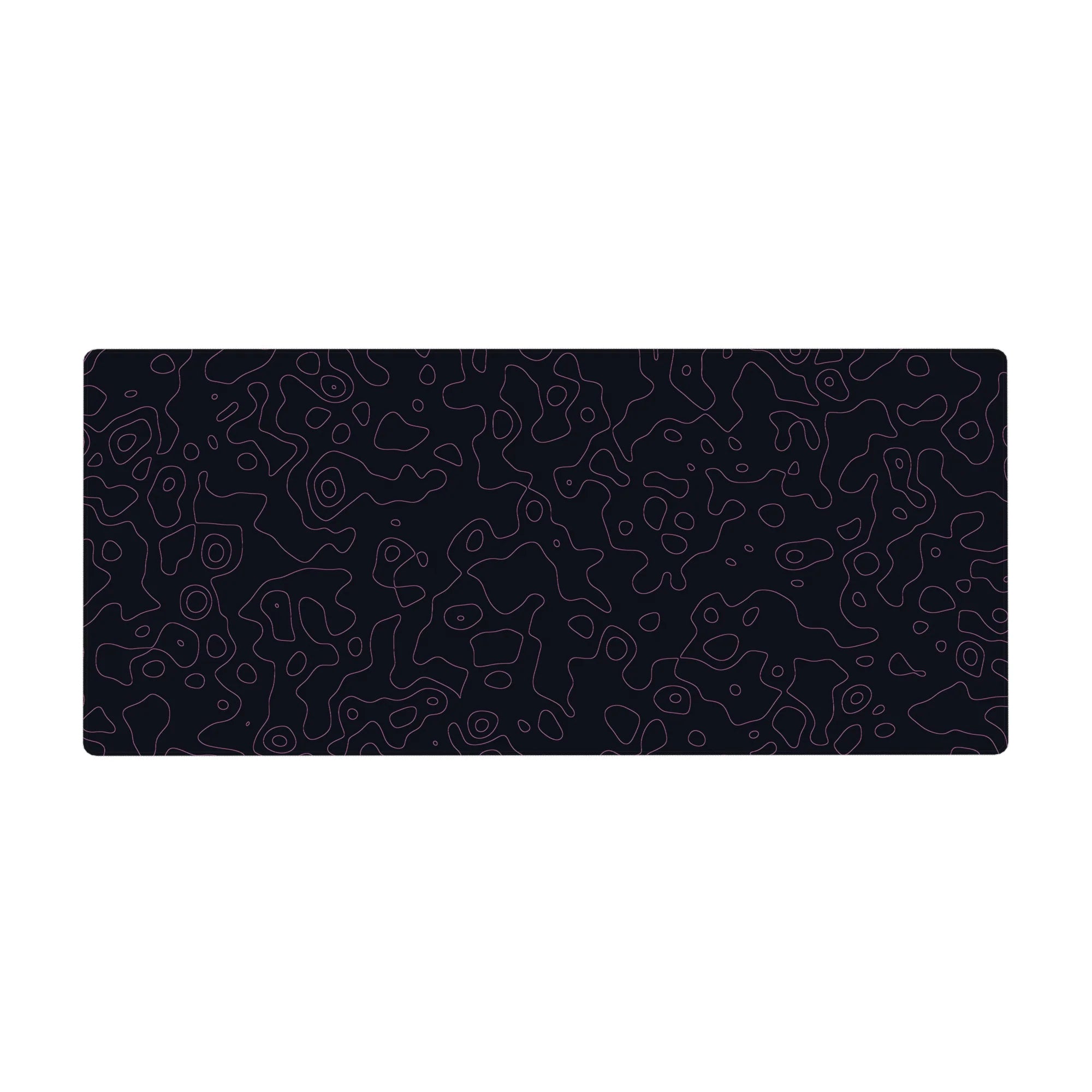 Topographic (Topo) Deskmat | Mousepad | Deskpad - Twilight Contours - AniChan