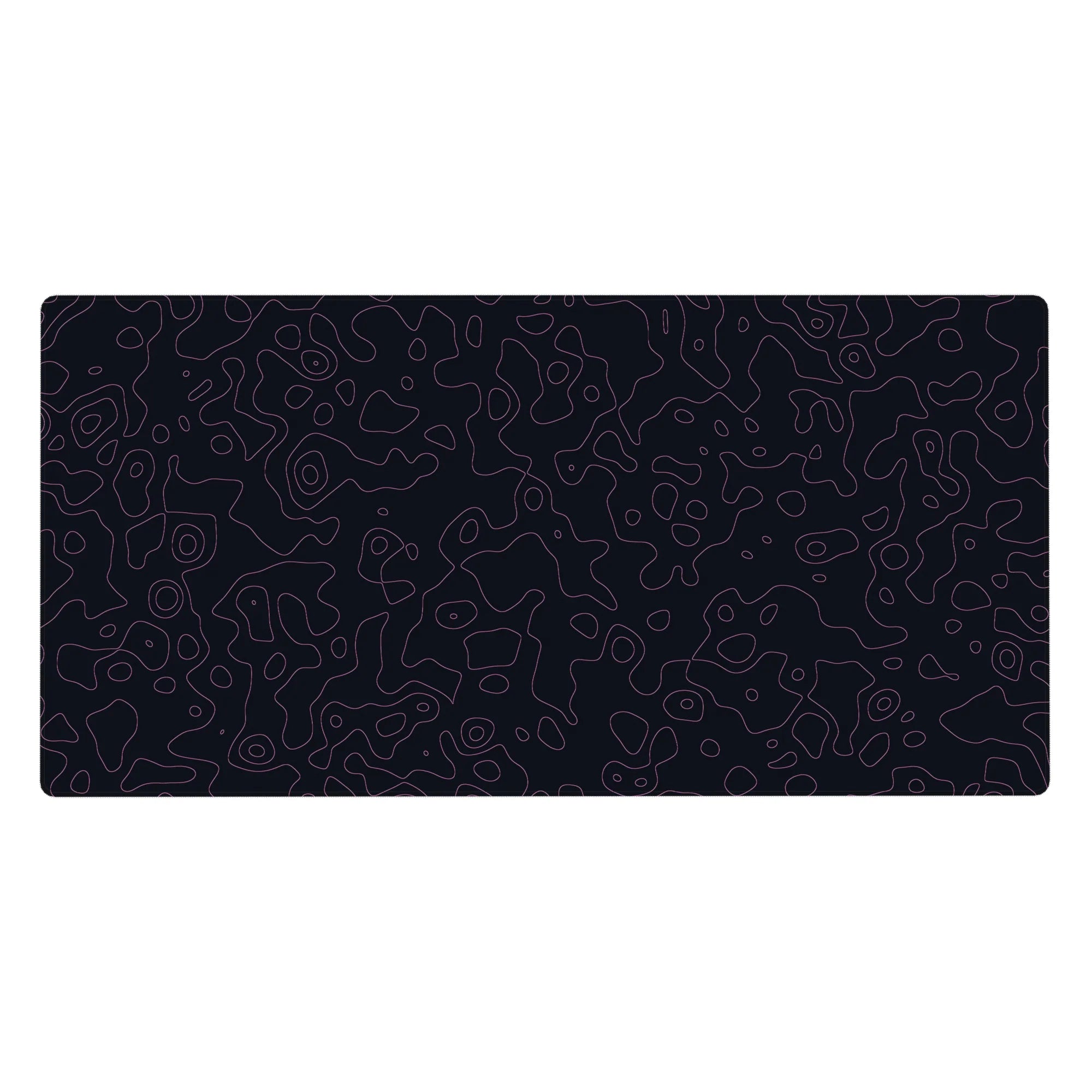 Topographic (Topo) Deskmat | Mousepad | Deskpad - Twilight Contours - AniChan