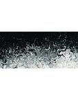 Liquid Abstract Deskmat | Mousepad | Deskpad - Silver Abyss