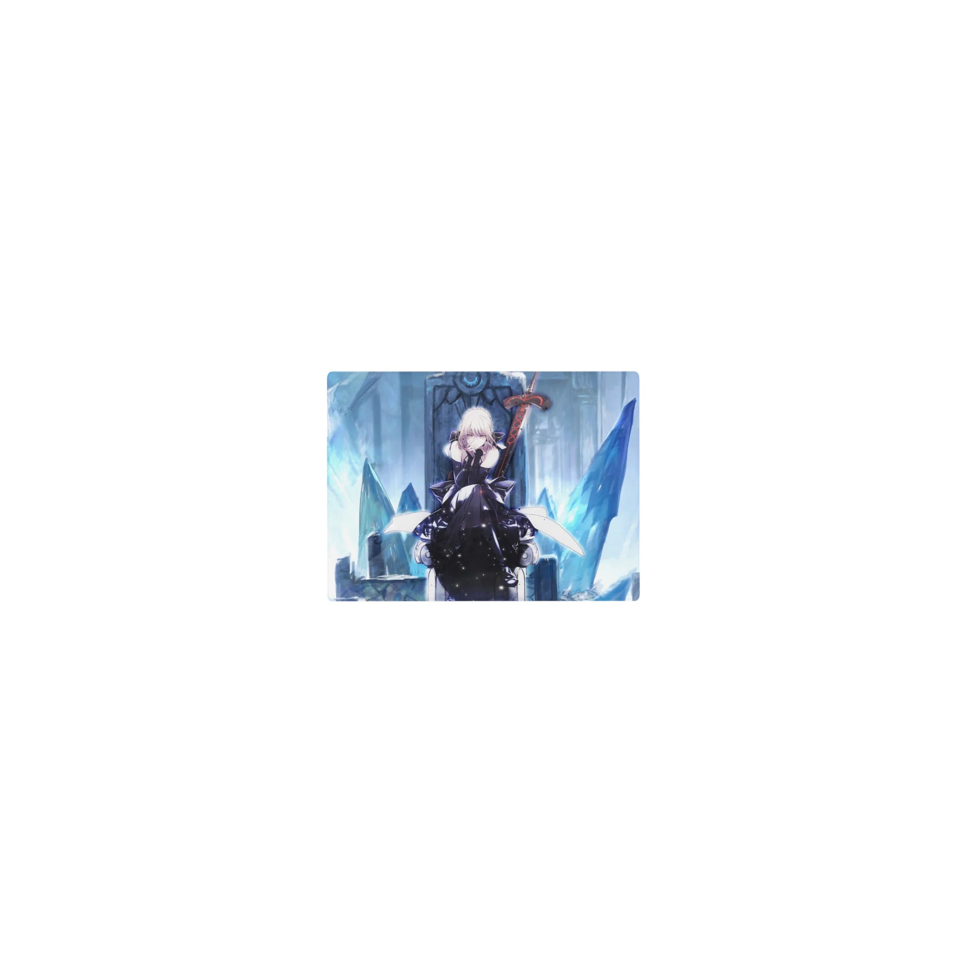 Fate Grand Order Deskmat | Mousepad | Deskpad - Saber Alter’s Frozen Throne - AniChan