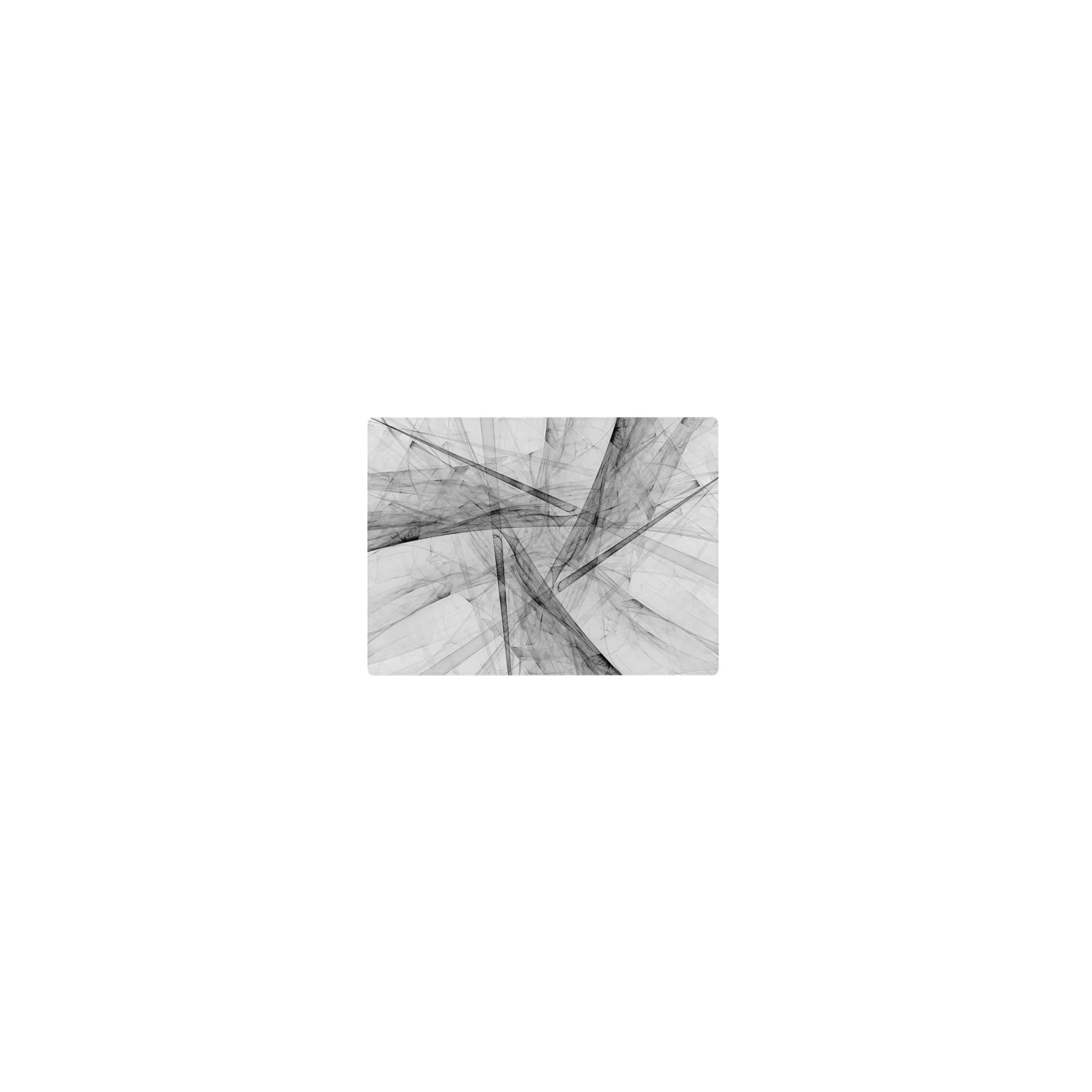 Abstract Deskmat | Mousepad | Deskpad - Grayscale Harmony - AniChan