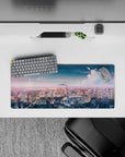 Nature Landscapes Deskmat | Mousepad | Deskpad - Twilight Skyline Dream