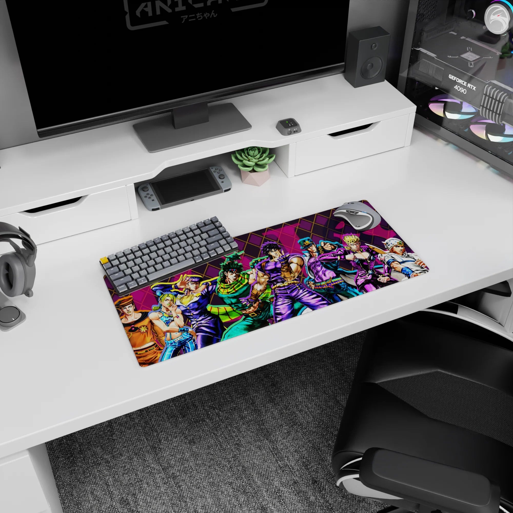 JoJo Deskmat | Mousepad | Deskpad - Heroes Legacy - AniChan