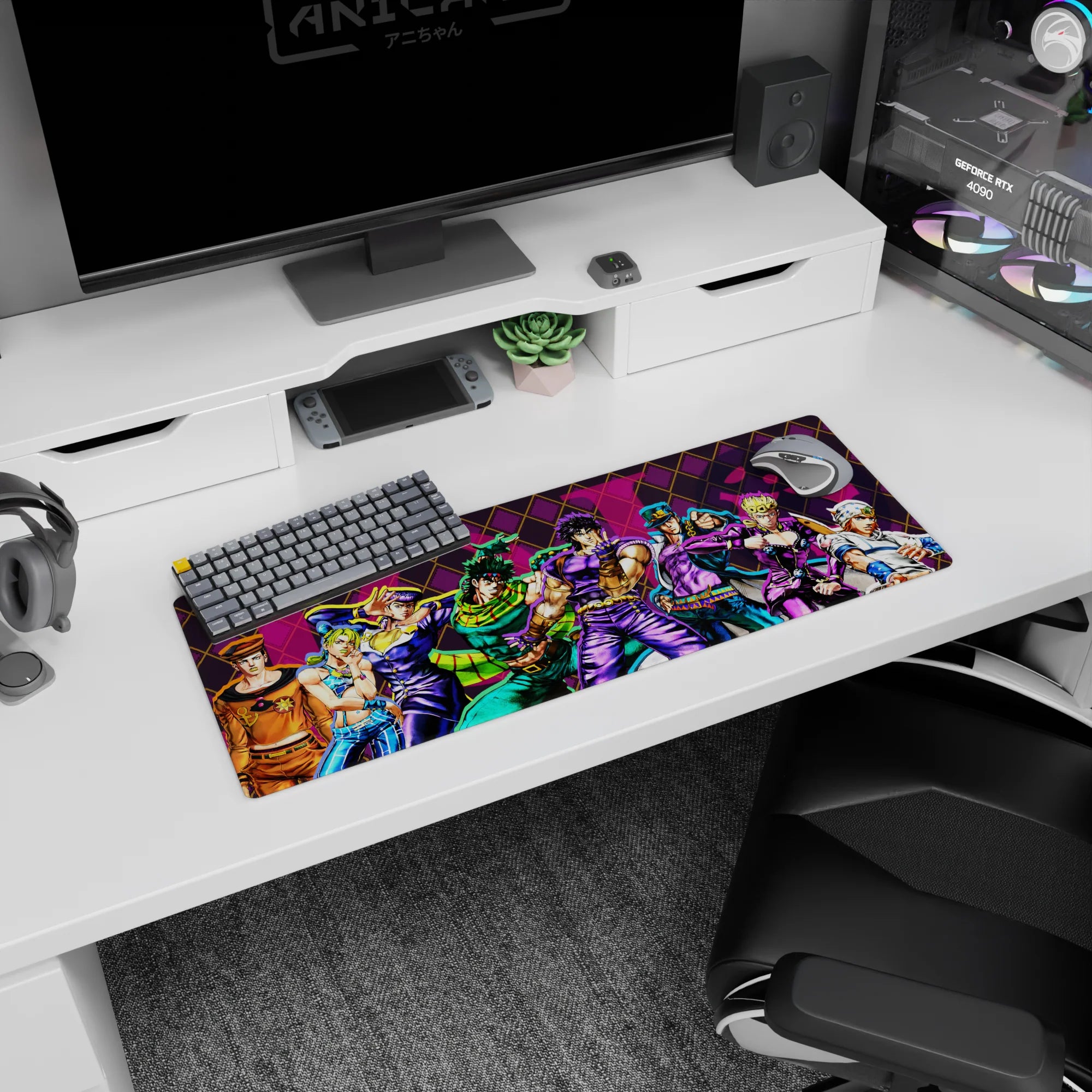 JoJo Deskmat | Mousepad | Deskpad - Heroes Legacy - AniChan