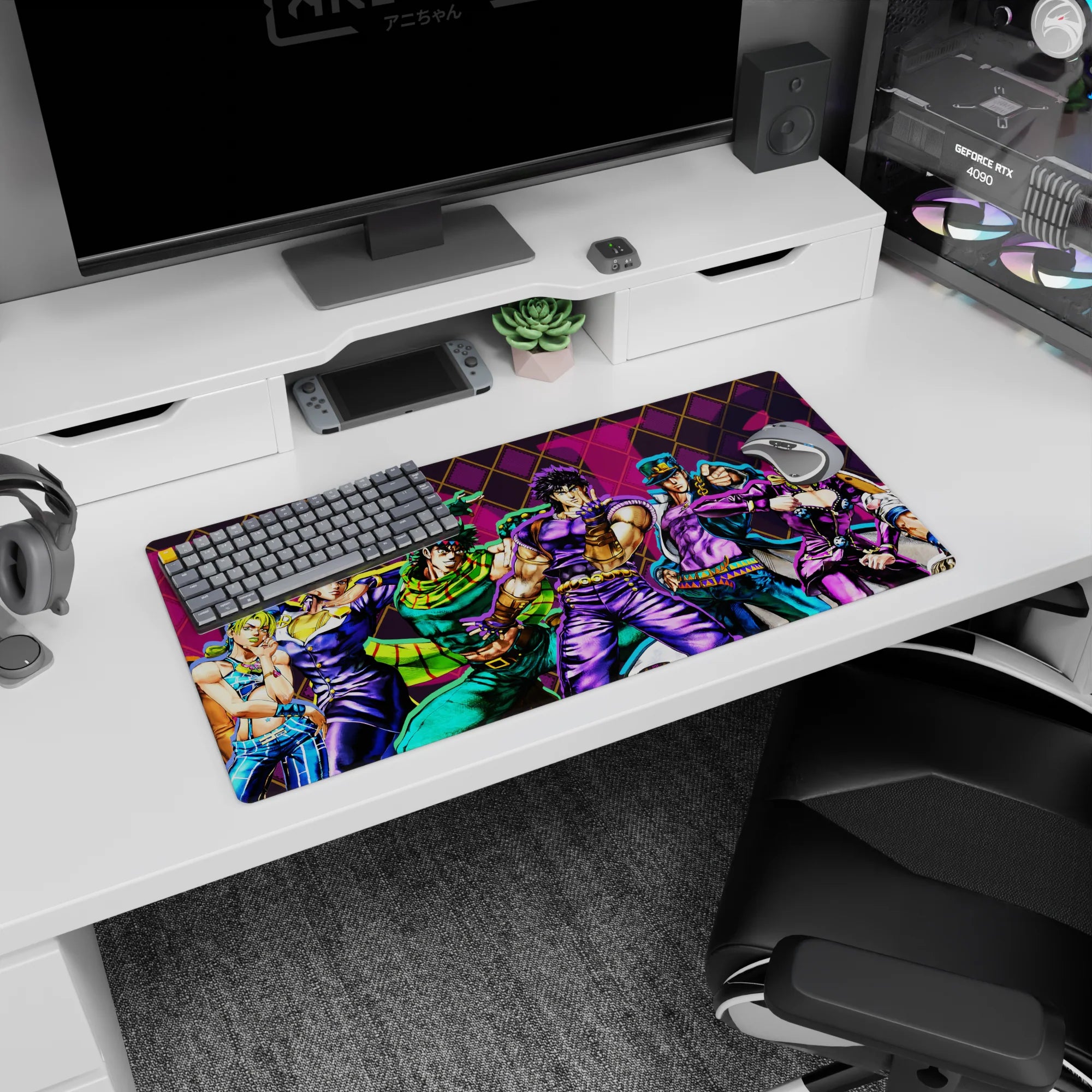 JoJo Deskmat | Mousepad | Deskpad - Heroes Legacy - AniChan