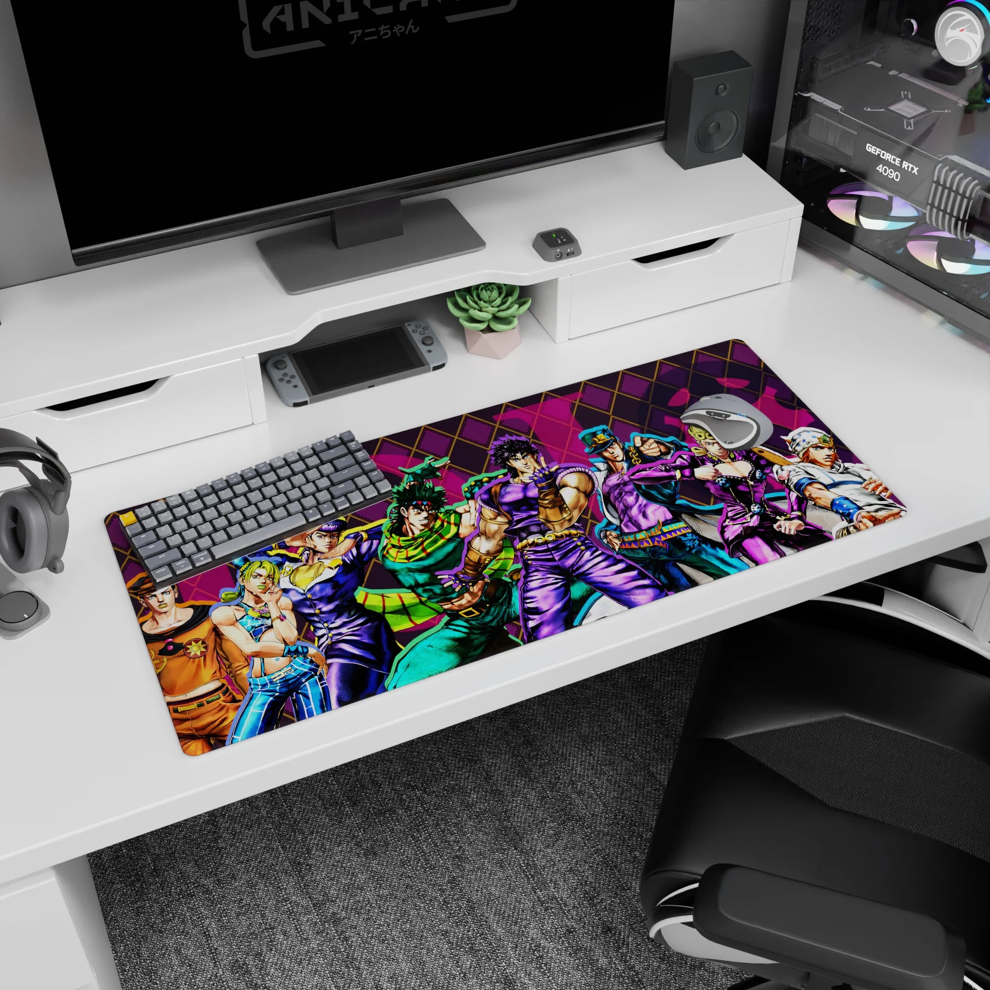 JoJo Deskmat | Mousepad | Deskpad - Heroes Legacy - AniChan