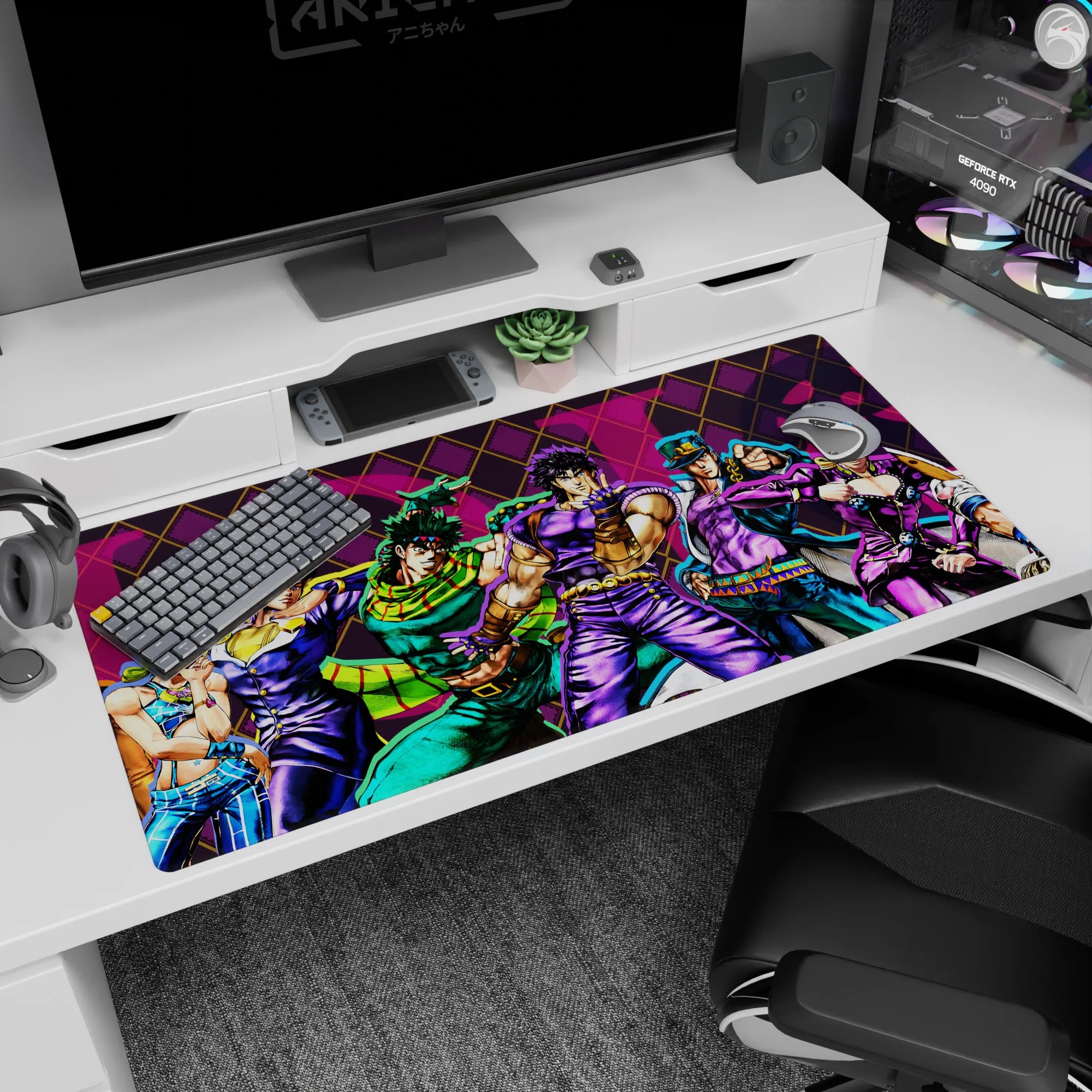 JoJo Deskmat | Mousepad | Deskpad - Heroes Legacy - AniChan