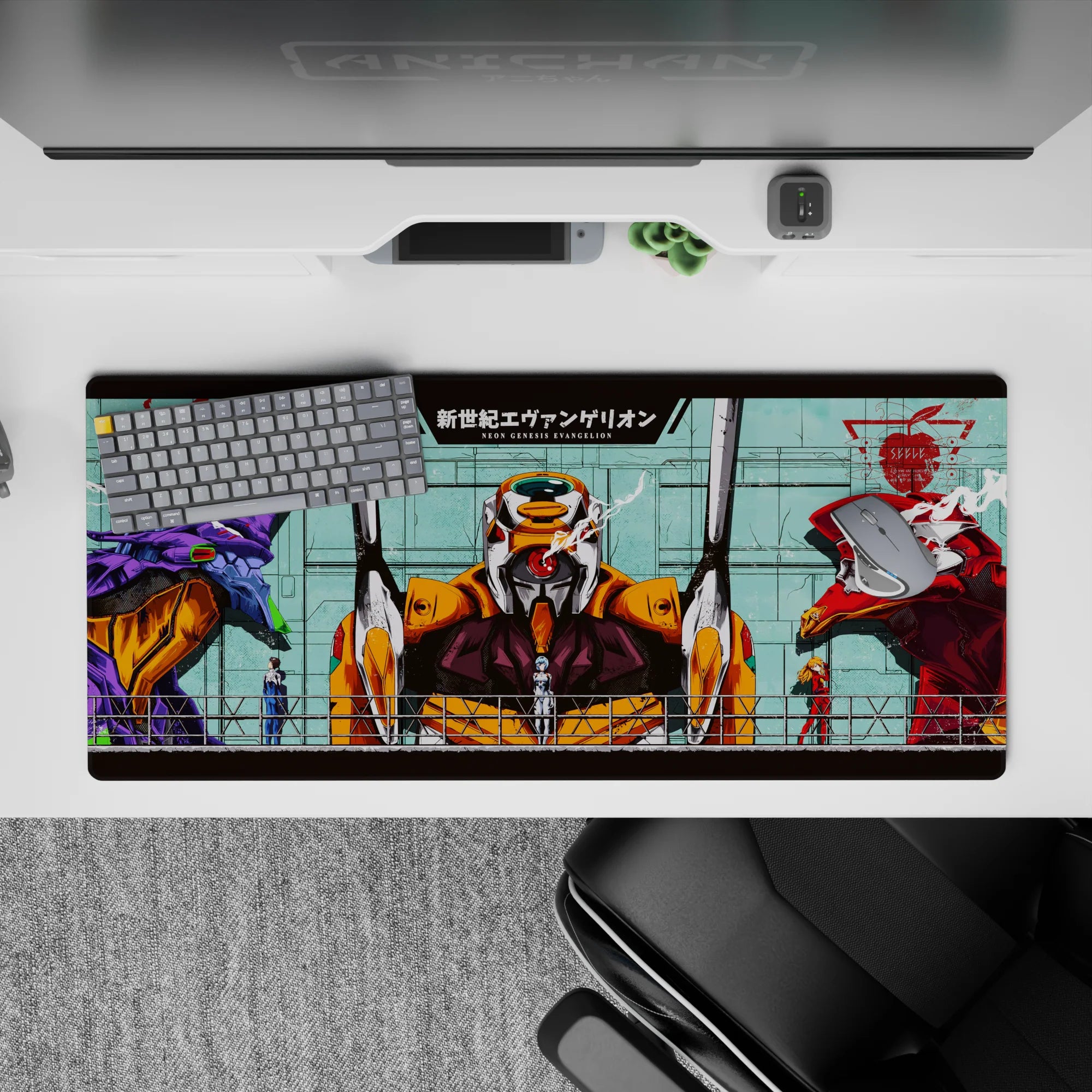 Evangelion - Anime Mouse Pad and Desk Pad - Evangelion Standby - AniChan