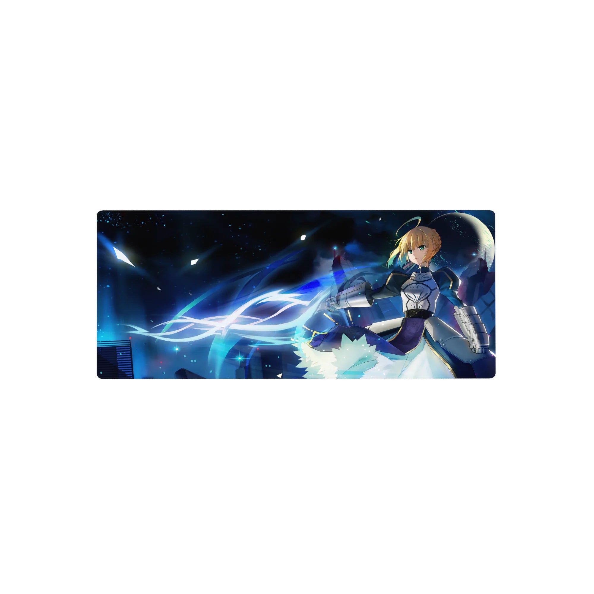 Fate Grand Order - Anime Mouse Pad and Desk Pad - Saber’s Night Battle - AniChan