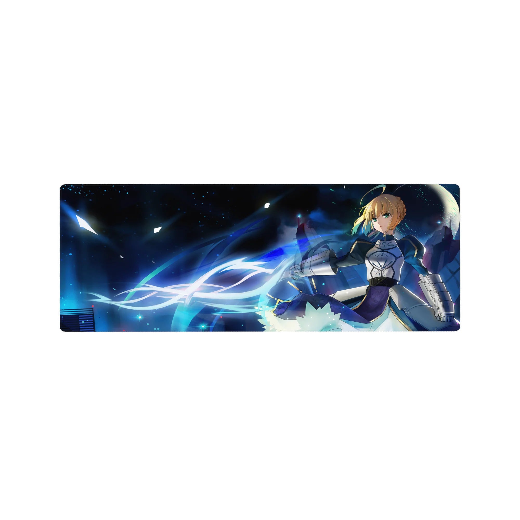 Fate Grand Order - Anime Mouse Pad and Desk Pad - Saber’s Night Battle - AniChan