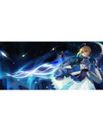 Fate Grand Order - Anime Mouse Pad and Desk Pad - Saber’s Night Battle - AniChan