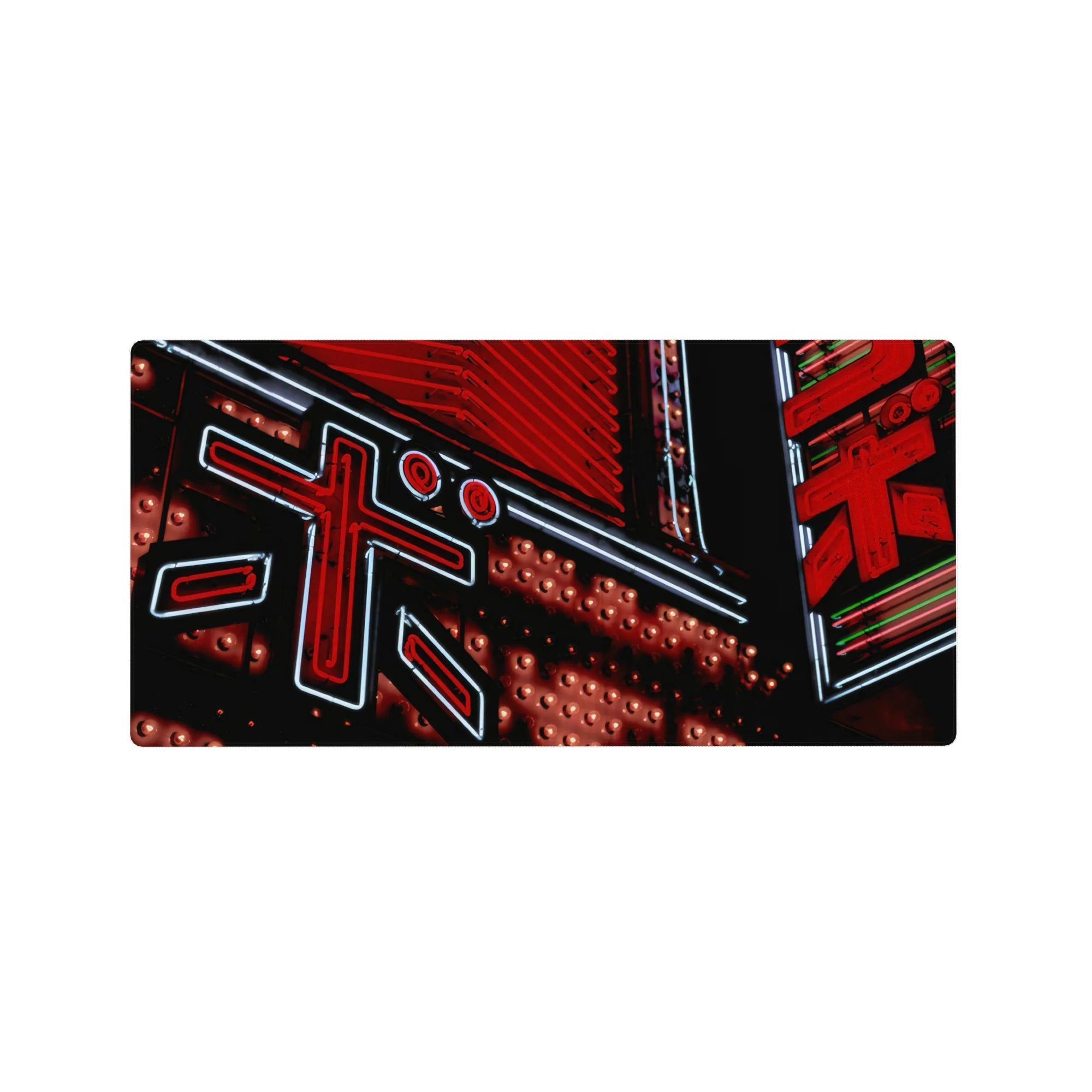 Zen-Japan Deskmat | Mousepad | Deskpad - Neon Kanji Streets - AniChan