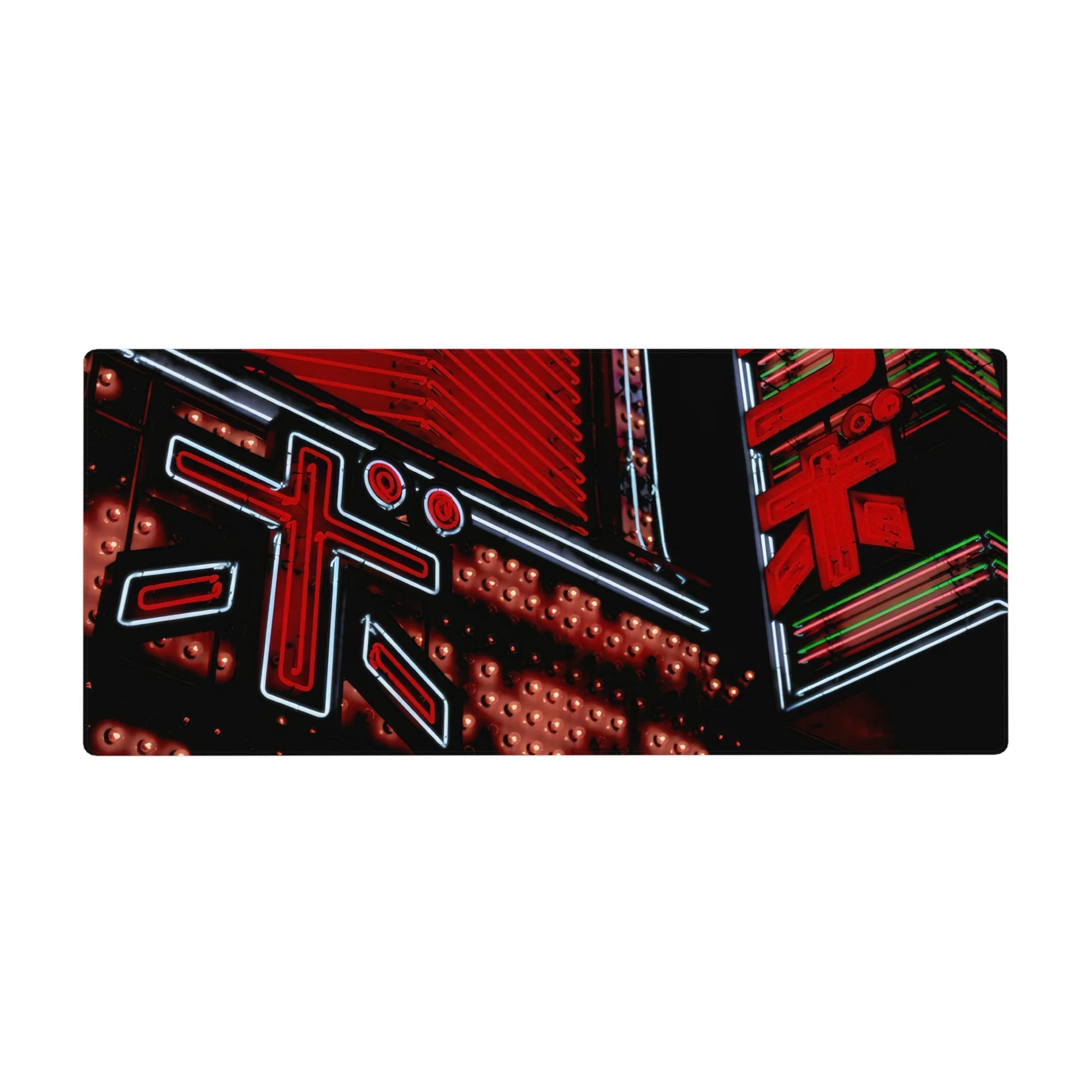 Zen-Japan Deskmat | Mousepad | Deskpad - Neon Kanji Streets - AniChan