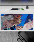 Chainsaw Man - Anime Mouse Pad and Desk Pad - Frenzy Reflection