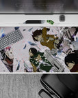 Attack on Titan - Anime Mouse Pad and Desk Pad - Fractured Fate - AniChan