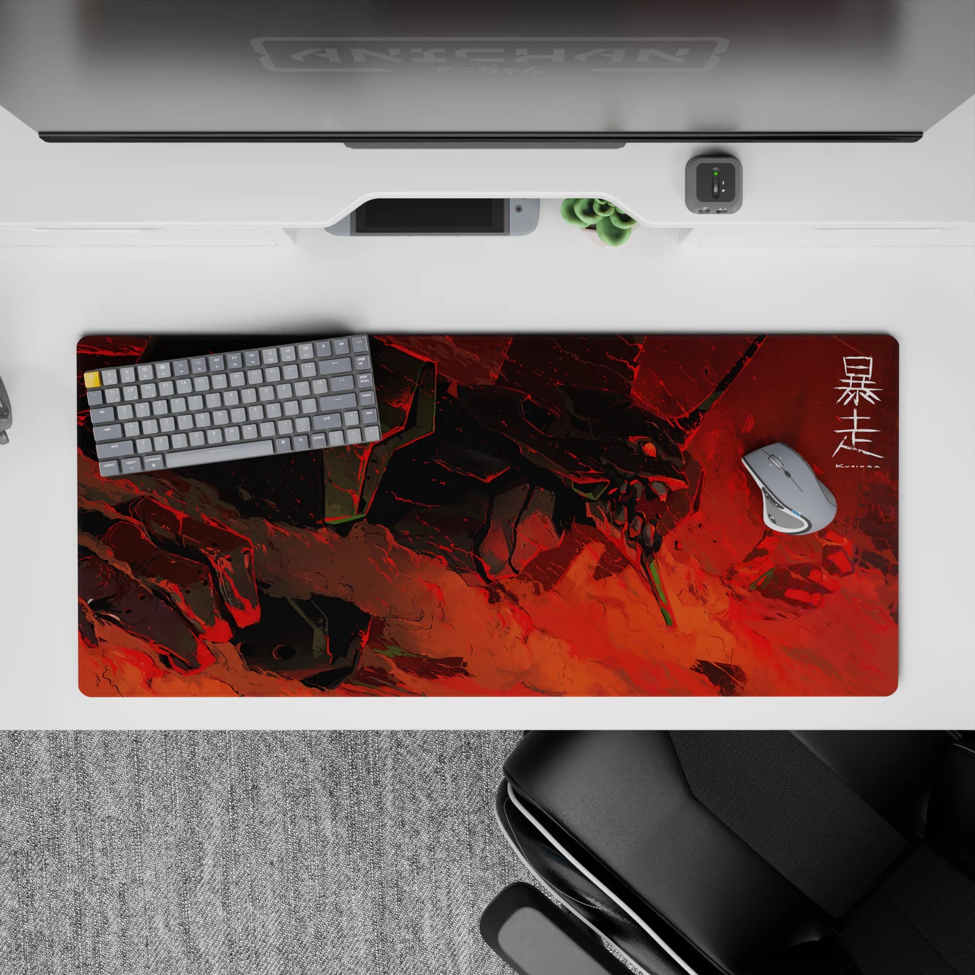 Evangelion - Anime Mouse Pad and Desk Pad - Berserk Awakening - AniChan