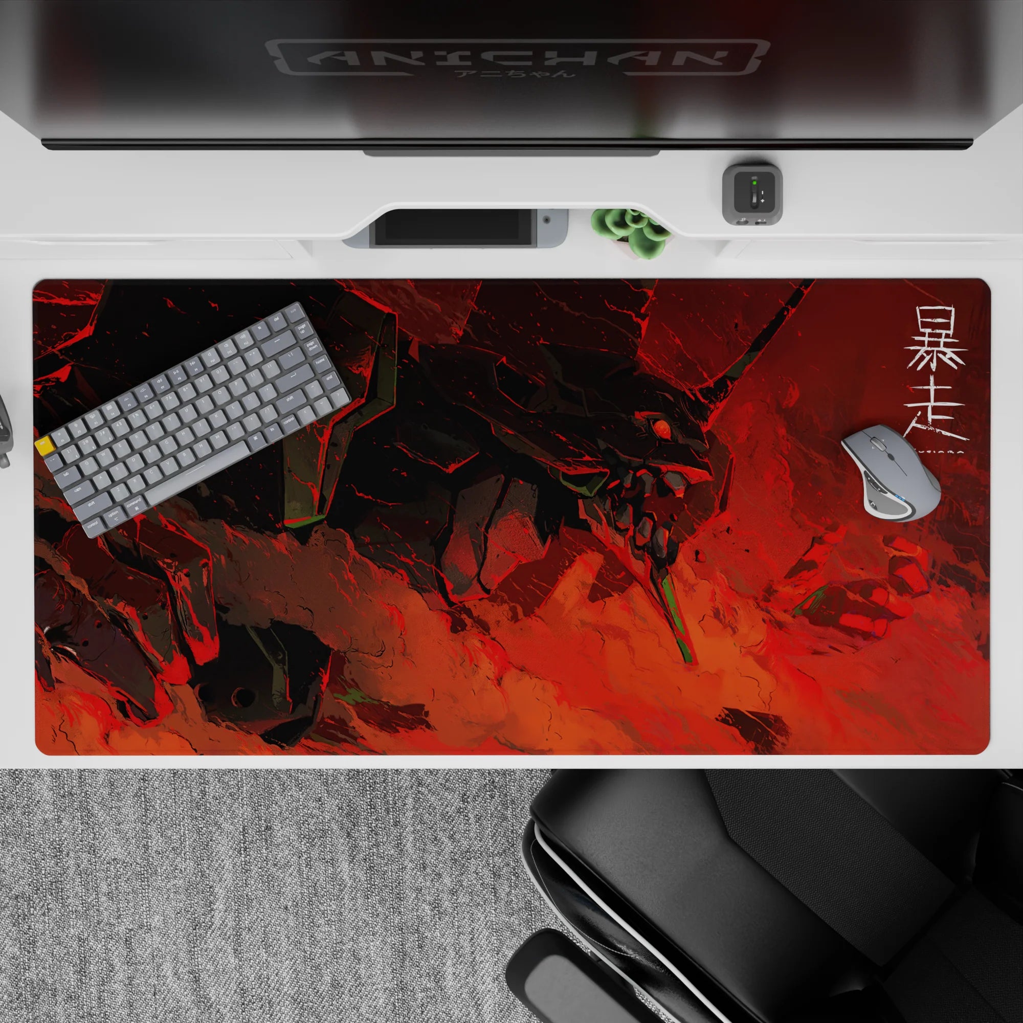 Evangelion - Anime Mouse Pad and Desk Pad - Berserk Awakening - AniChan