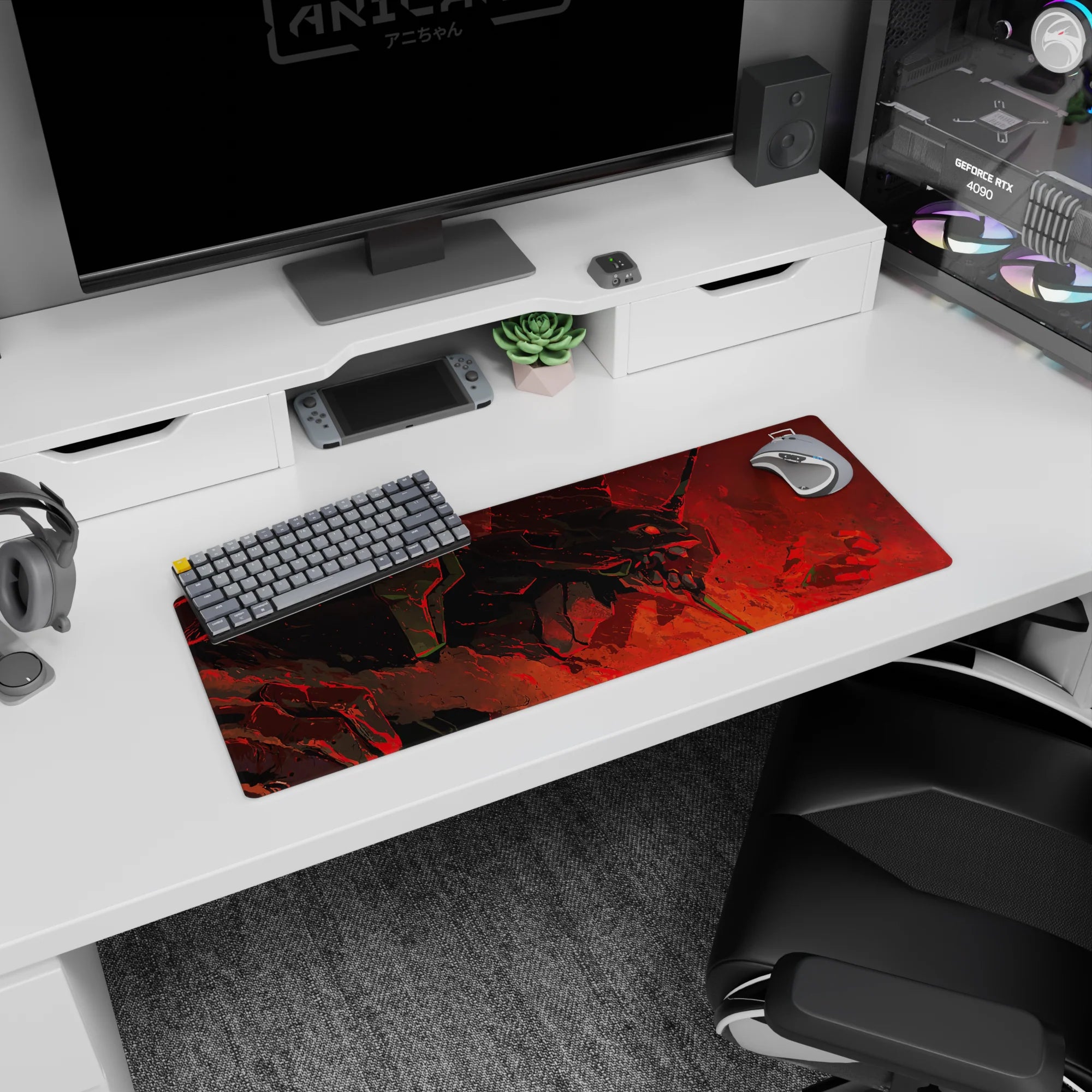 Evangelion - Anime Mouse Pad and Desk Pad - Berserk Awakening - AniChan