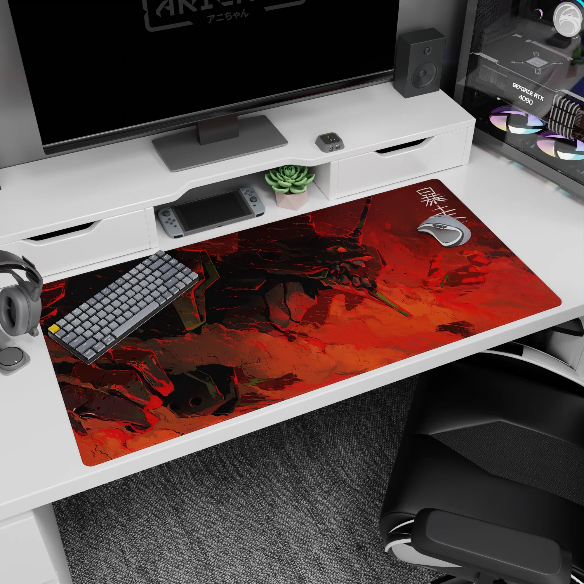 Evangelion - Anime Mouse Pad and Desk Pad - Berserk Awakening - AniChan