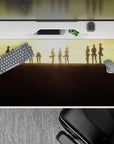 Attack on Titan - Anime Mouse Pad and Desk Pad - Sunset of the Survey Corps - AniChan