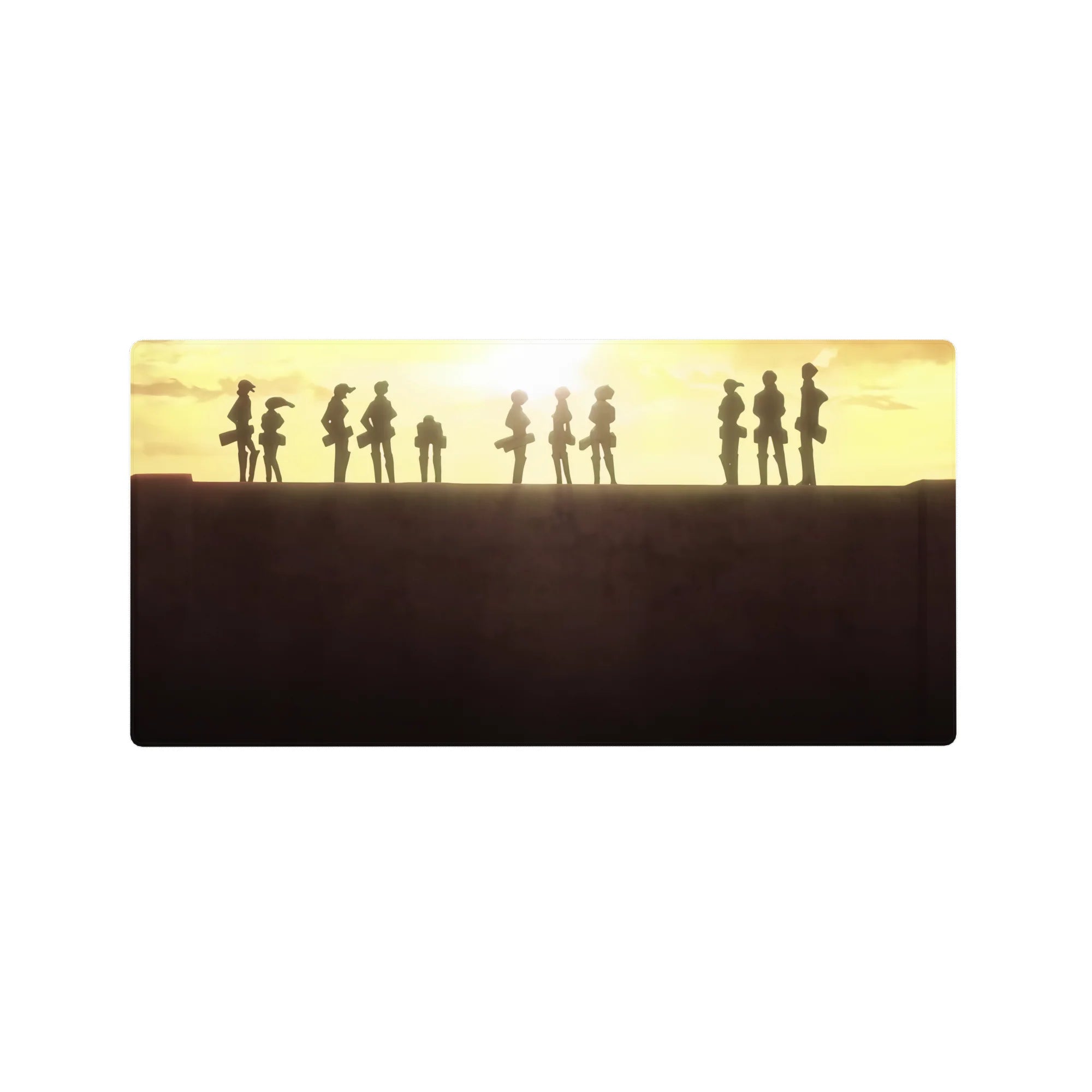 Attack on Titan - Anime Mouse Pad and Desk Pad - Sunset of the Survey Corps - AniChan