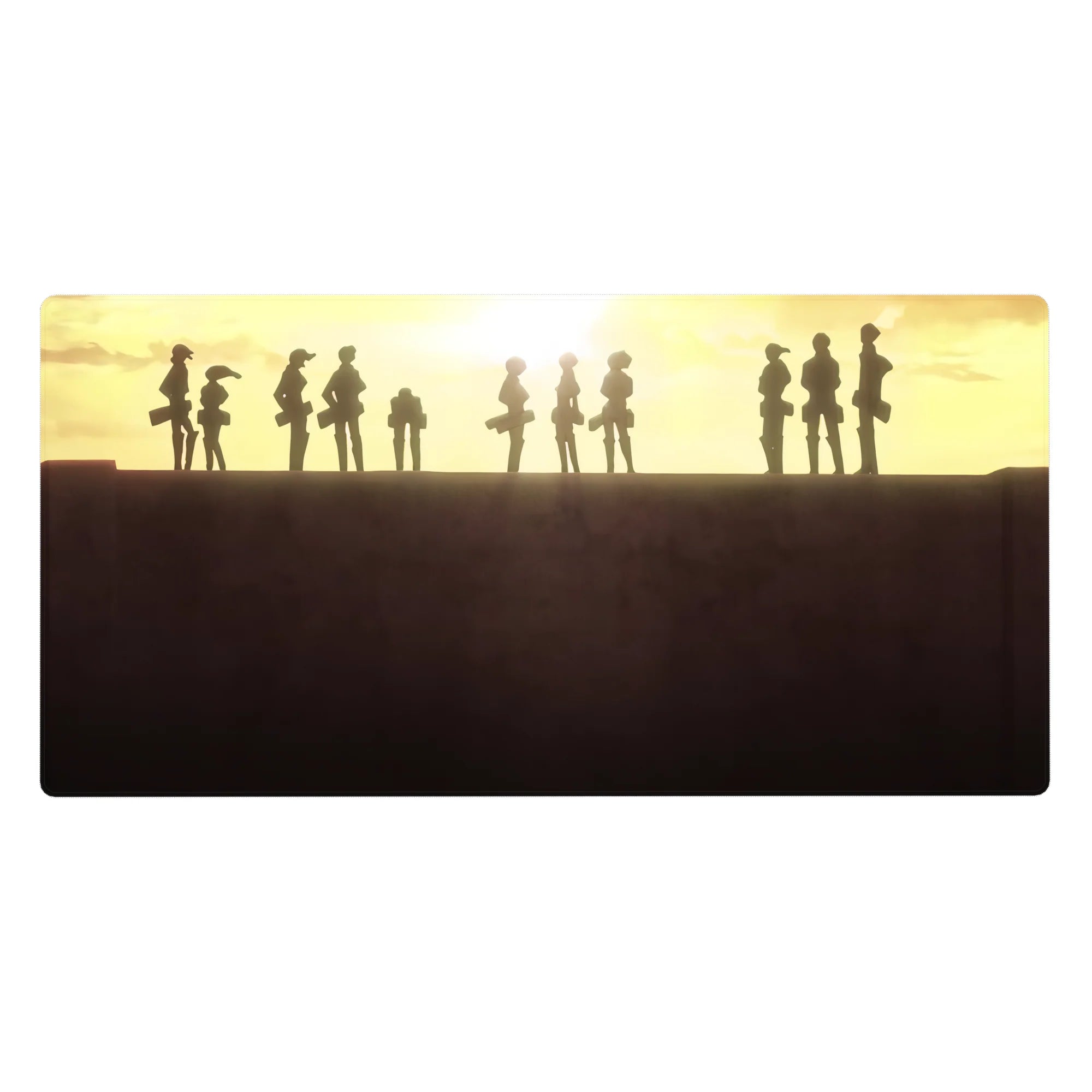 Attack on Titan - Anime Mouse Pad and Desk Pad - Sunset of the Survey Corps - AniChan