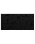 Abstract Deskmat | Mousepad | Deskpad - Dark Hexagon Mesh - AniChan