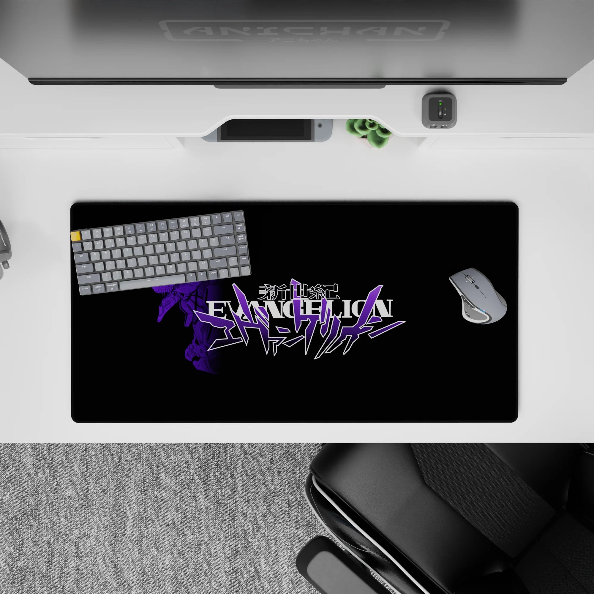 Evangelion - Anime Mouse Pad and Desk Pad - Feral Awakening - AniChan