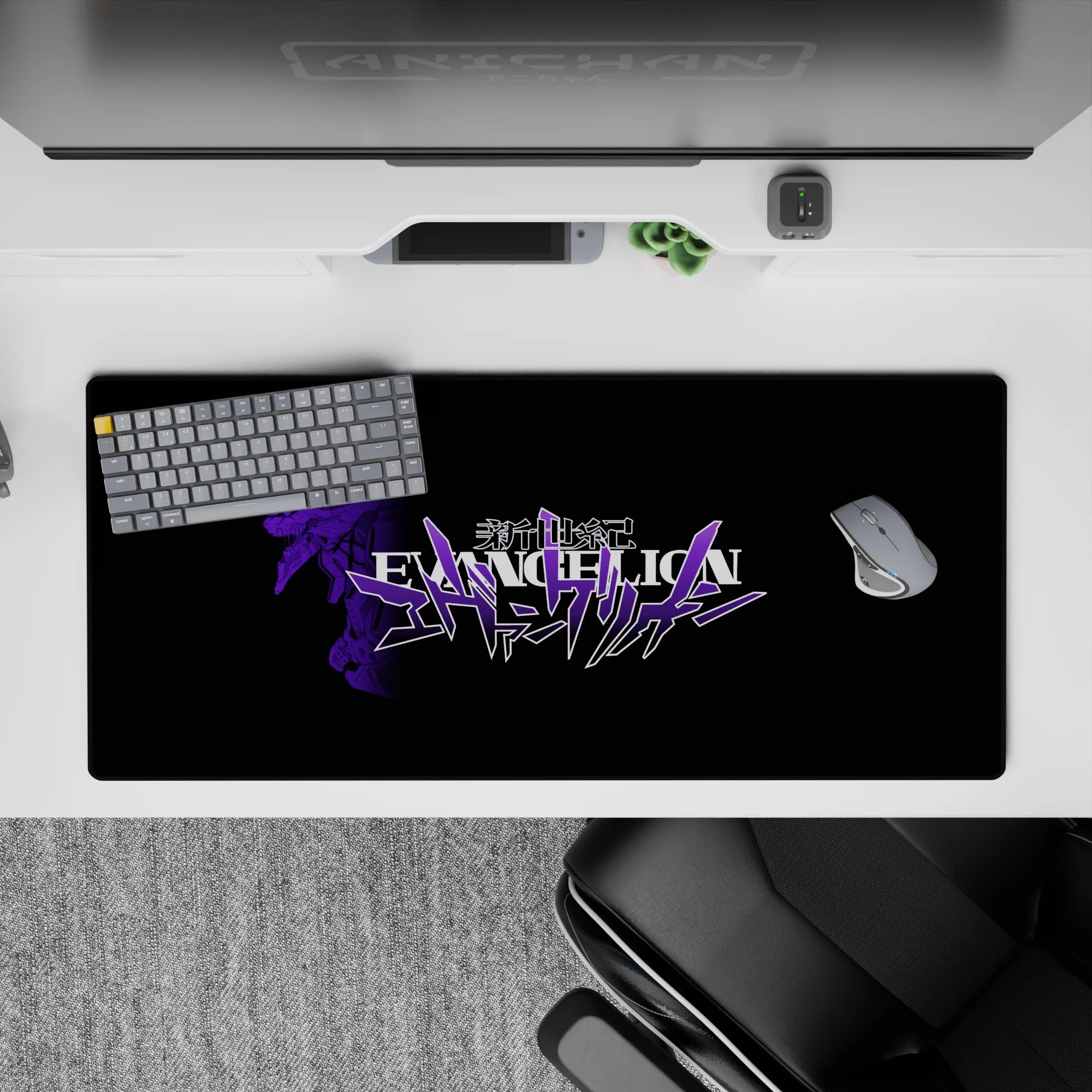 Evangelion - Anime Mouse Pad and Desk Pad - Feral Awakening - AniChan