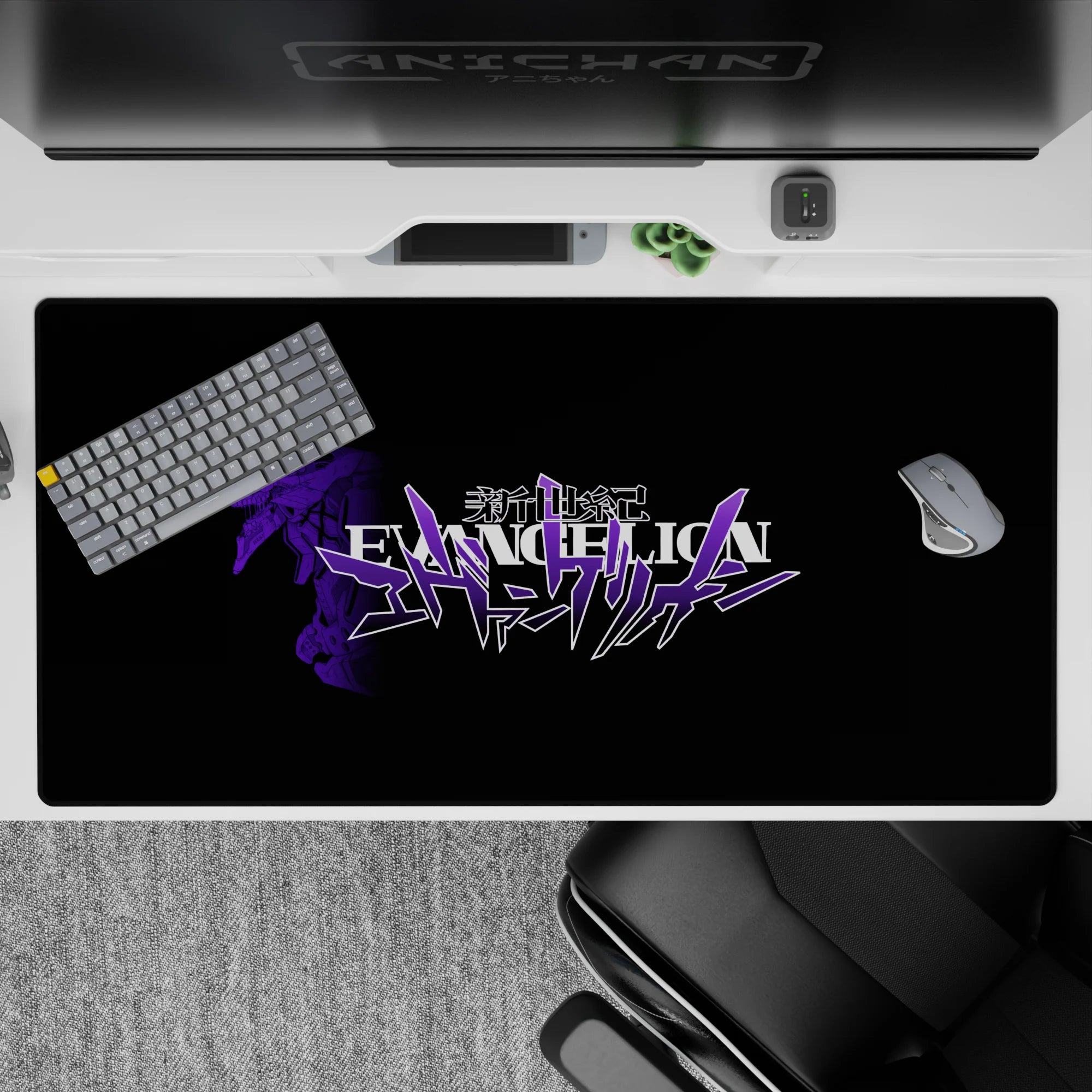 Evangelion - Anime Mouse Pad and Desk Pad - Feral Awakening - AniChan