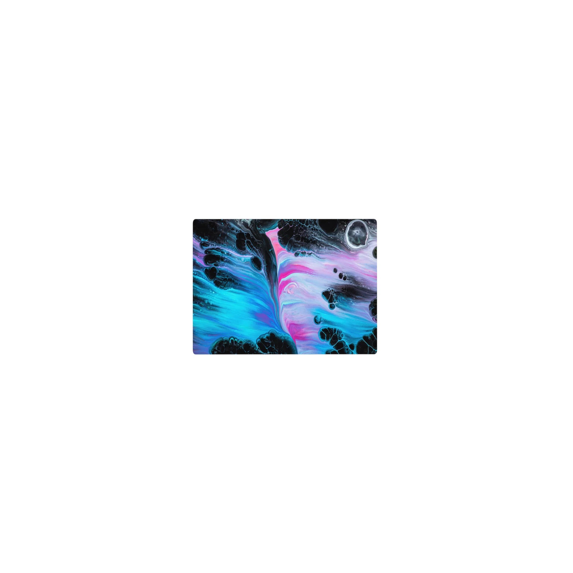 Abstract Deskmat | Mousepad | Deskpad - Neon Nebula - AniChan