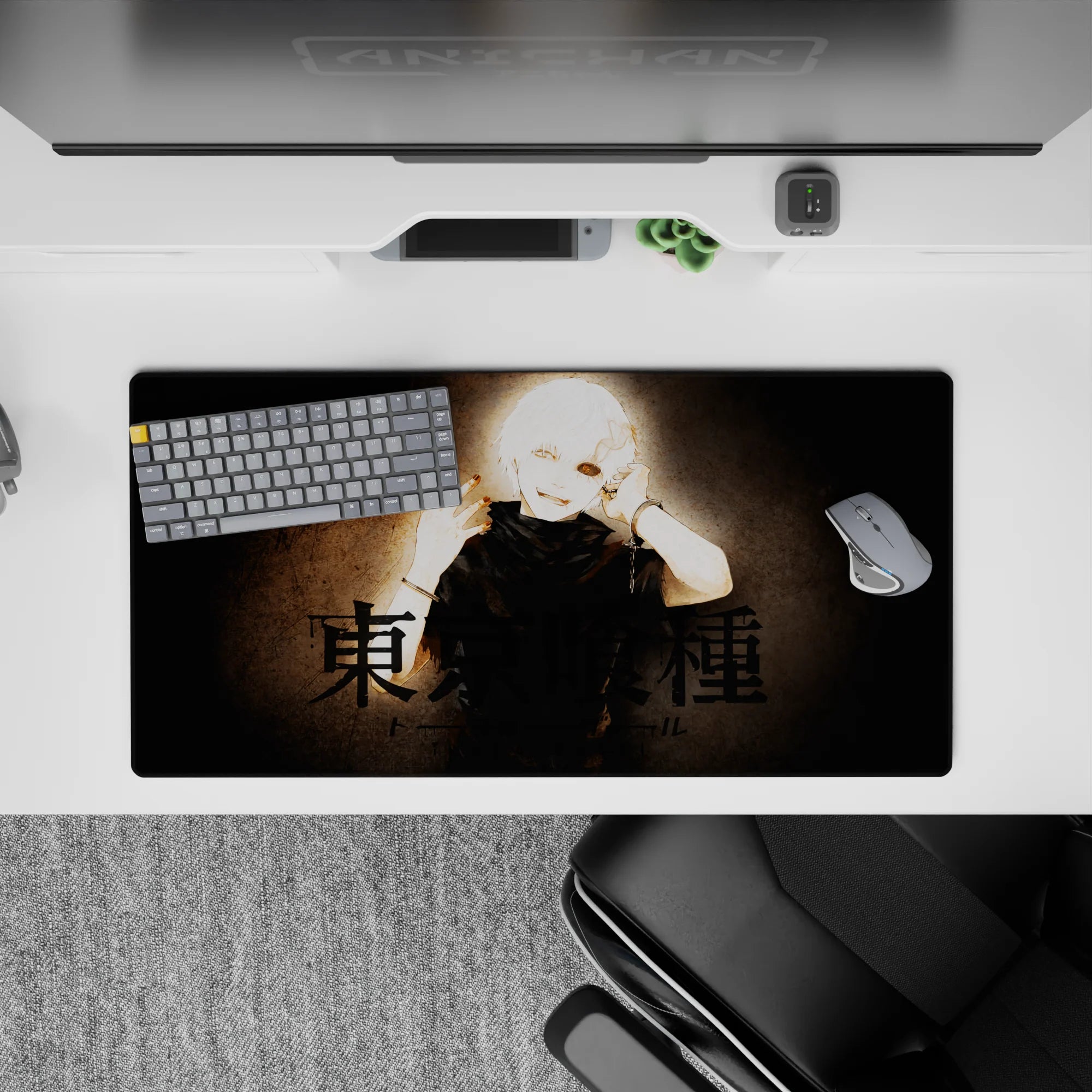 Tokyo Ghoul Deskmat | Mousepad | Deskpad - Ghoul Transformation